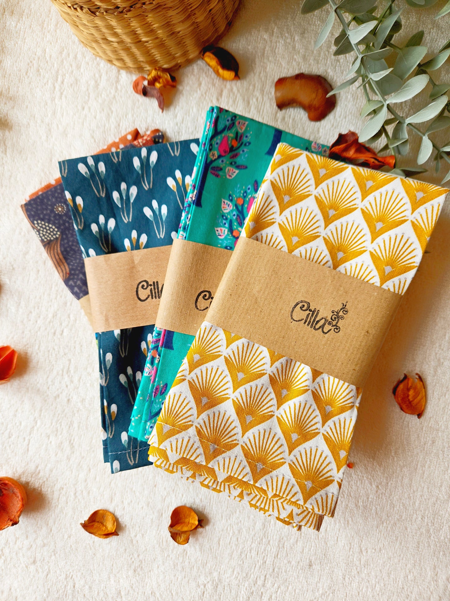 Coppia di Tovaglioli da Tavola in Tessuto - Cilla Le Petit Monde