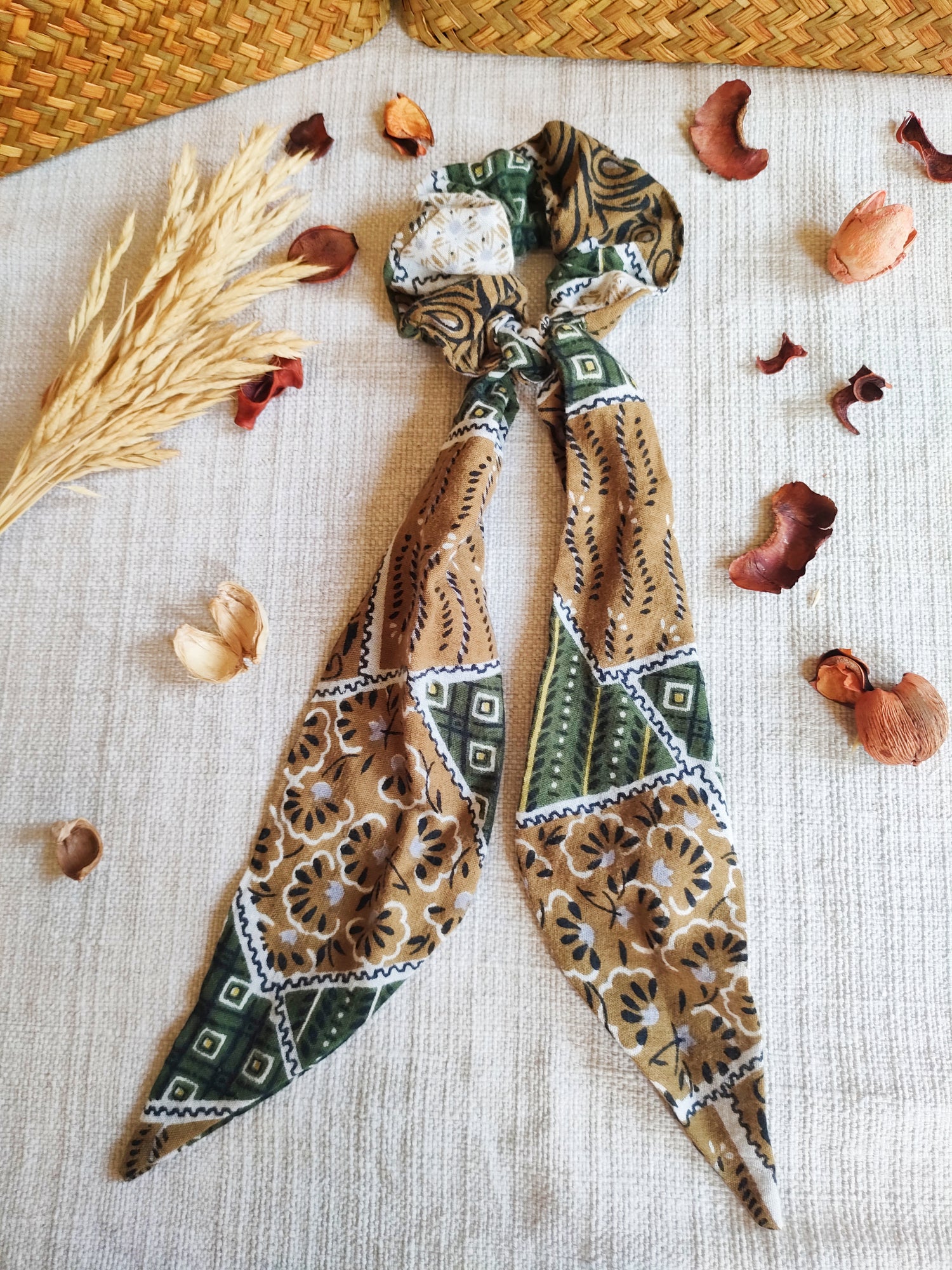 Scrunchie con Fiocco- Elastico per Capelli - Cilla Le Petit Monde