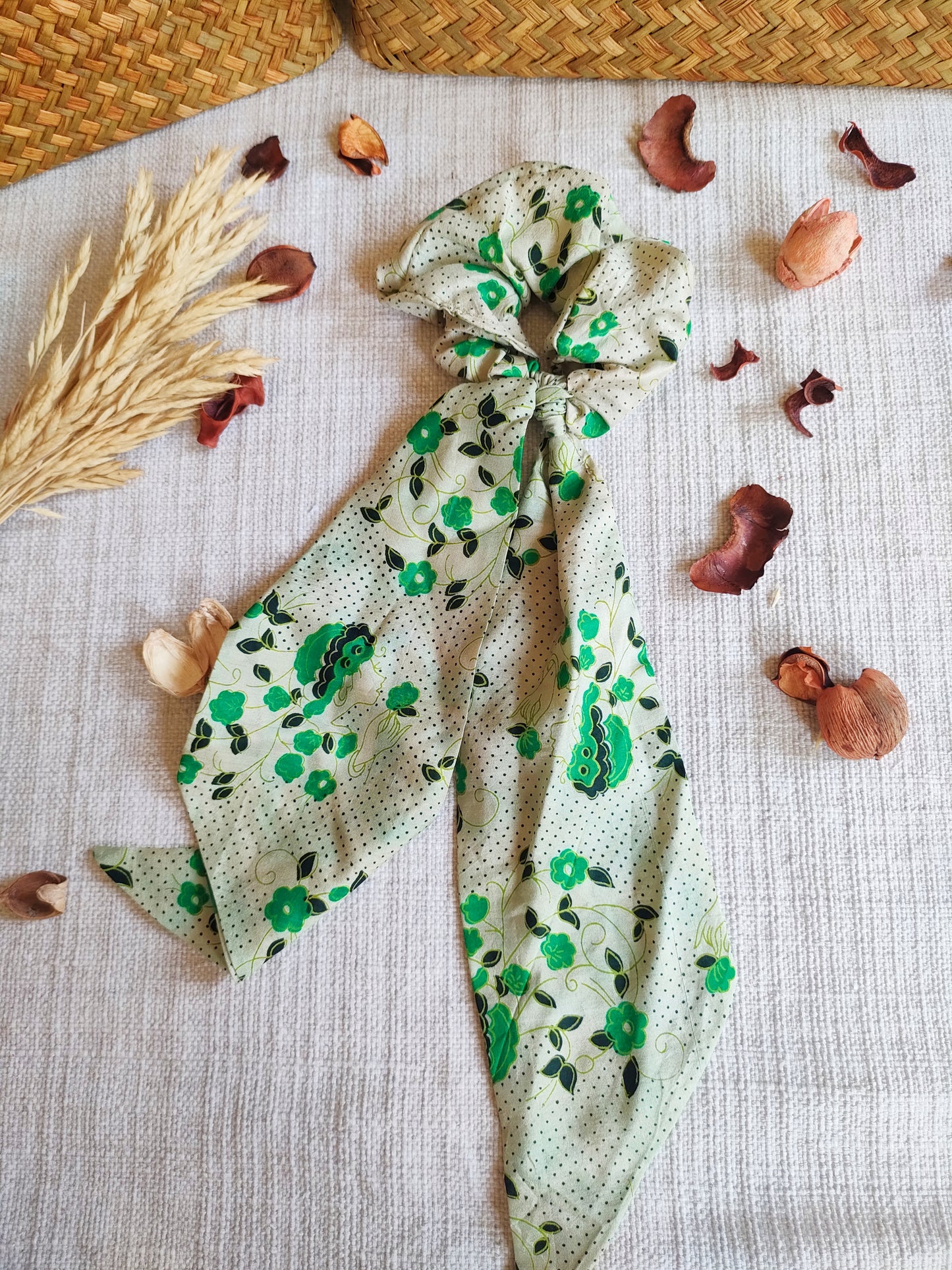 Scrunchie con Fiocco- Elastico per Capelli - Cilla Le Petit Monde