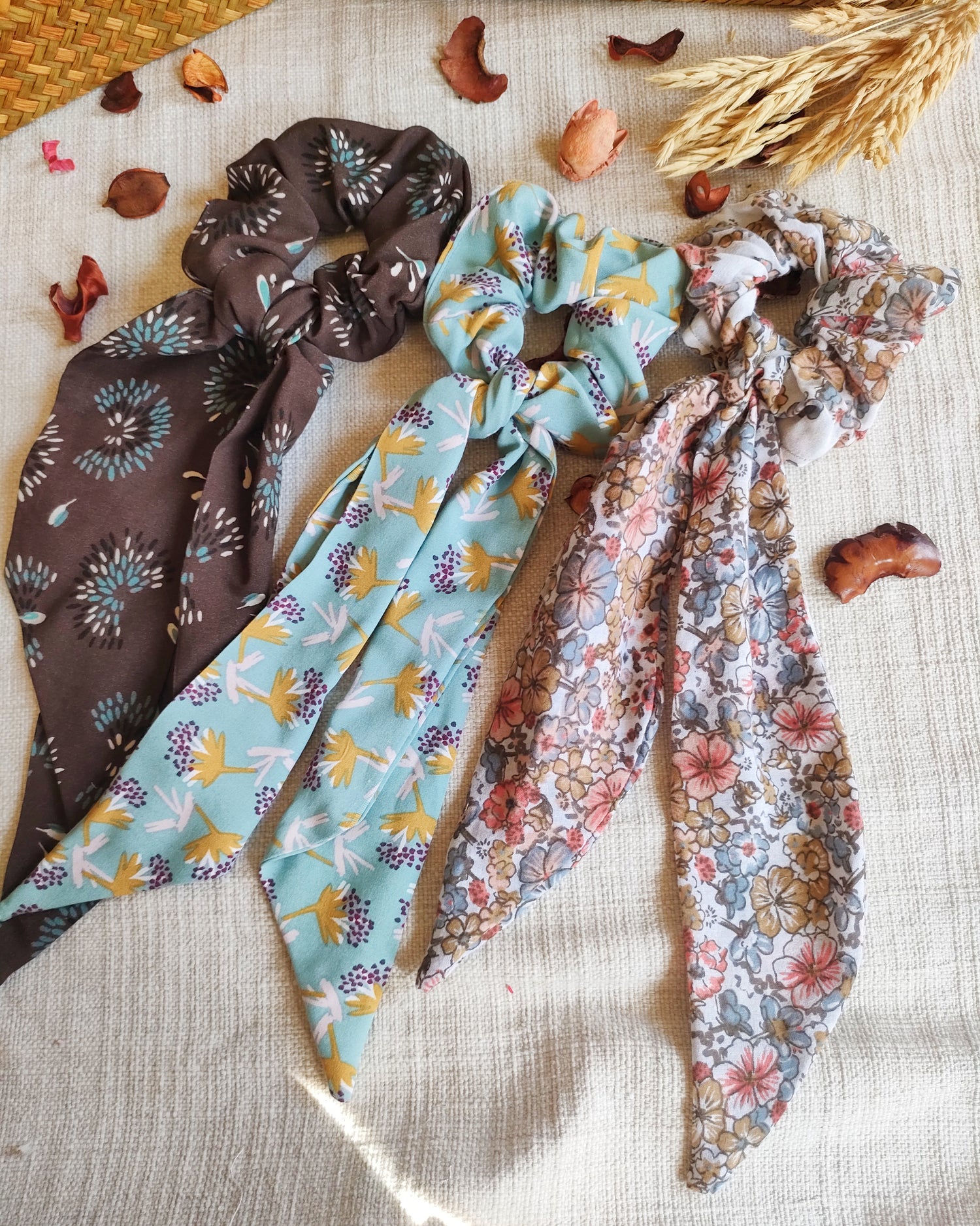 Scrunchie con Fiocco- Elastico per Capelli - Cilla Le Petit Monde