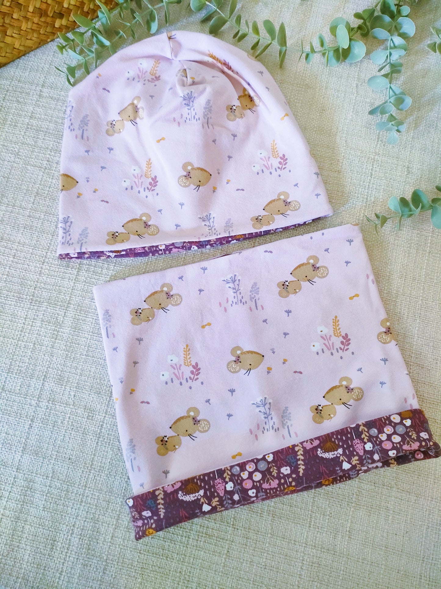Set Cappello e Scaldacollo Bambini - Taglia 3/6+ anni - Cilla Le Petit Monde