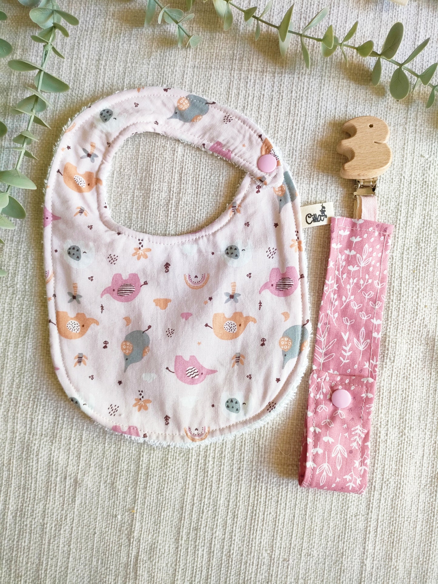 Set Nascita – Germoglio con clip in Legno