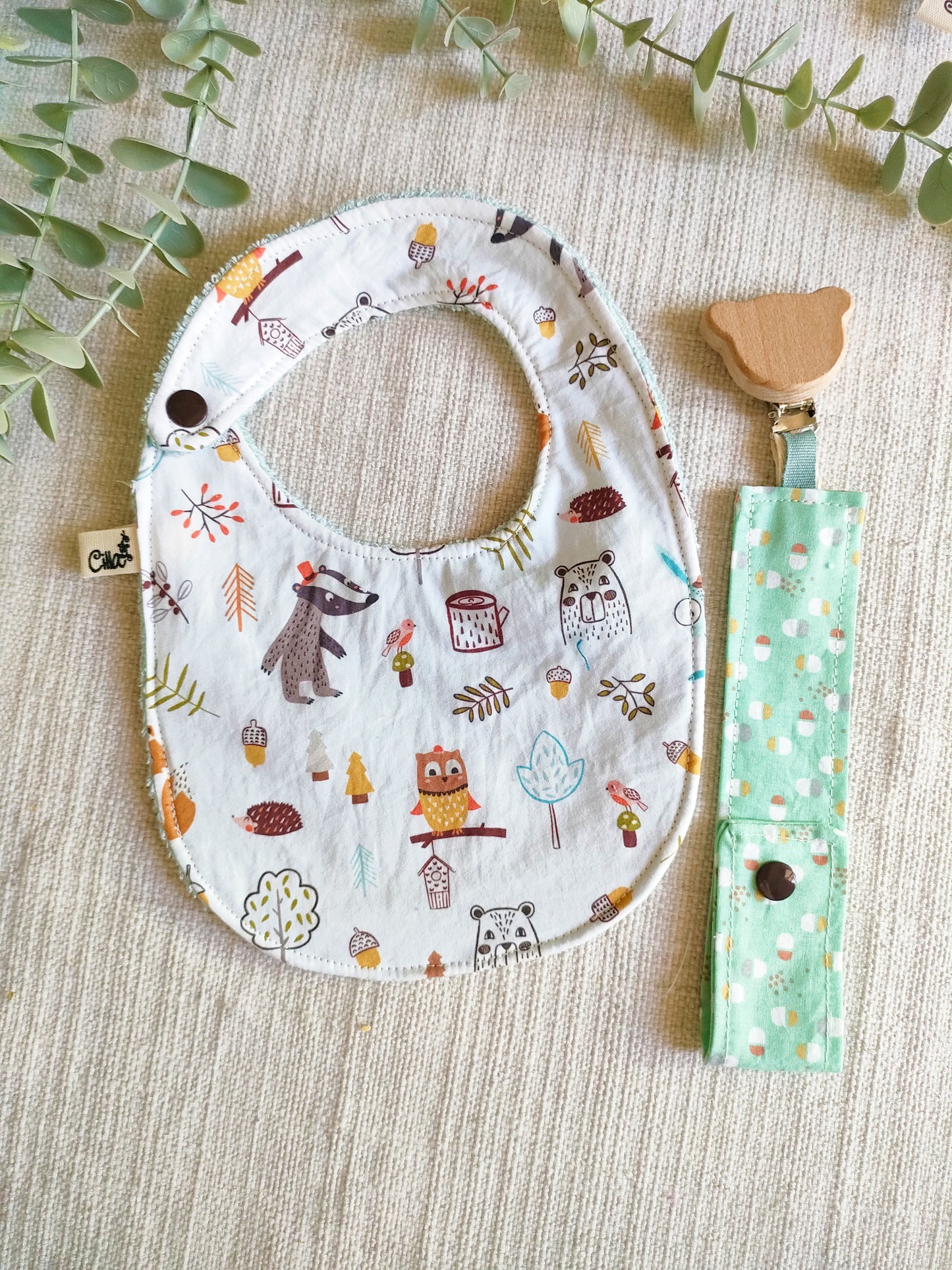 Set Nascita – Germoglio con clip in Legno