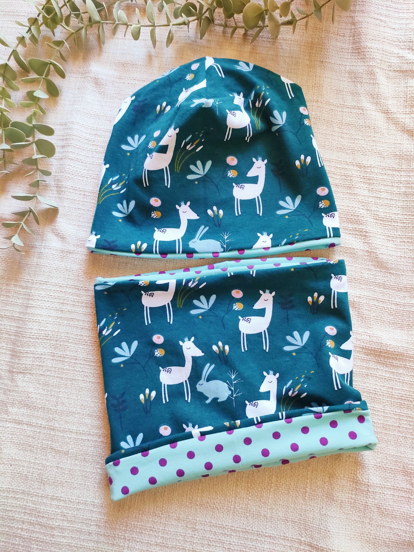 Set Cappello e Scaldacollo Bambini - Taglia 1-3 anni