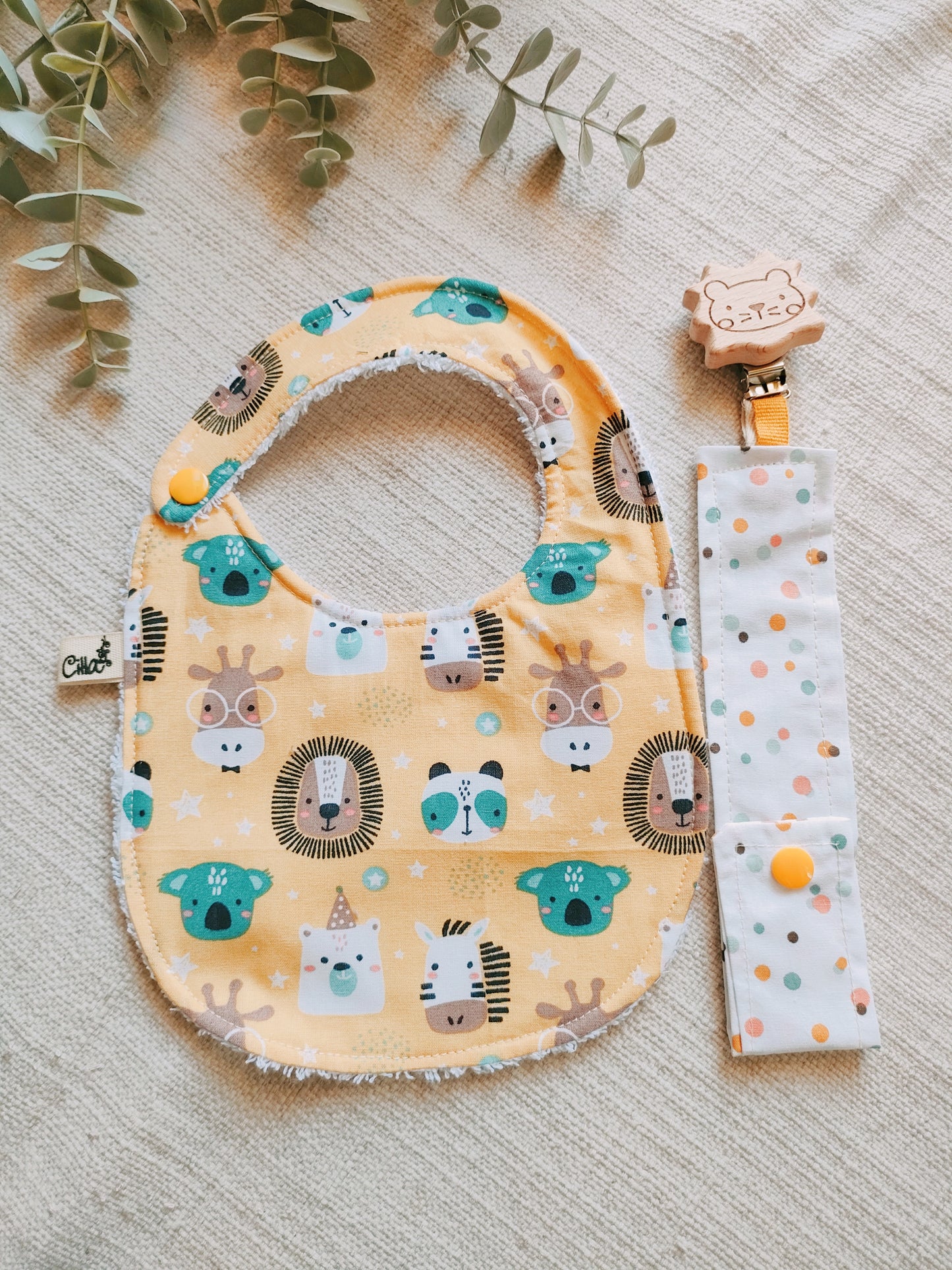 Set Nascita – Germoglio con clip in Legno