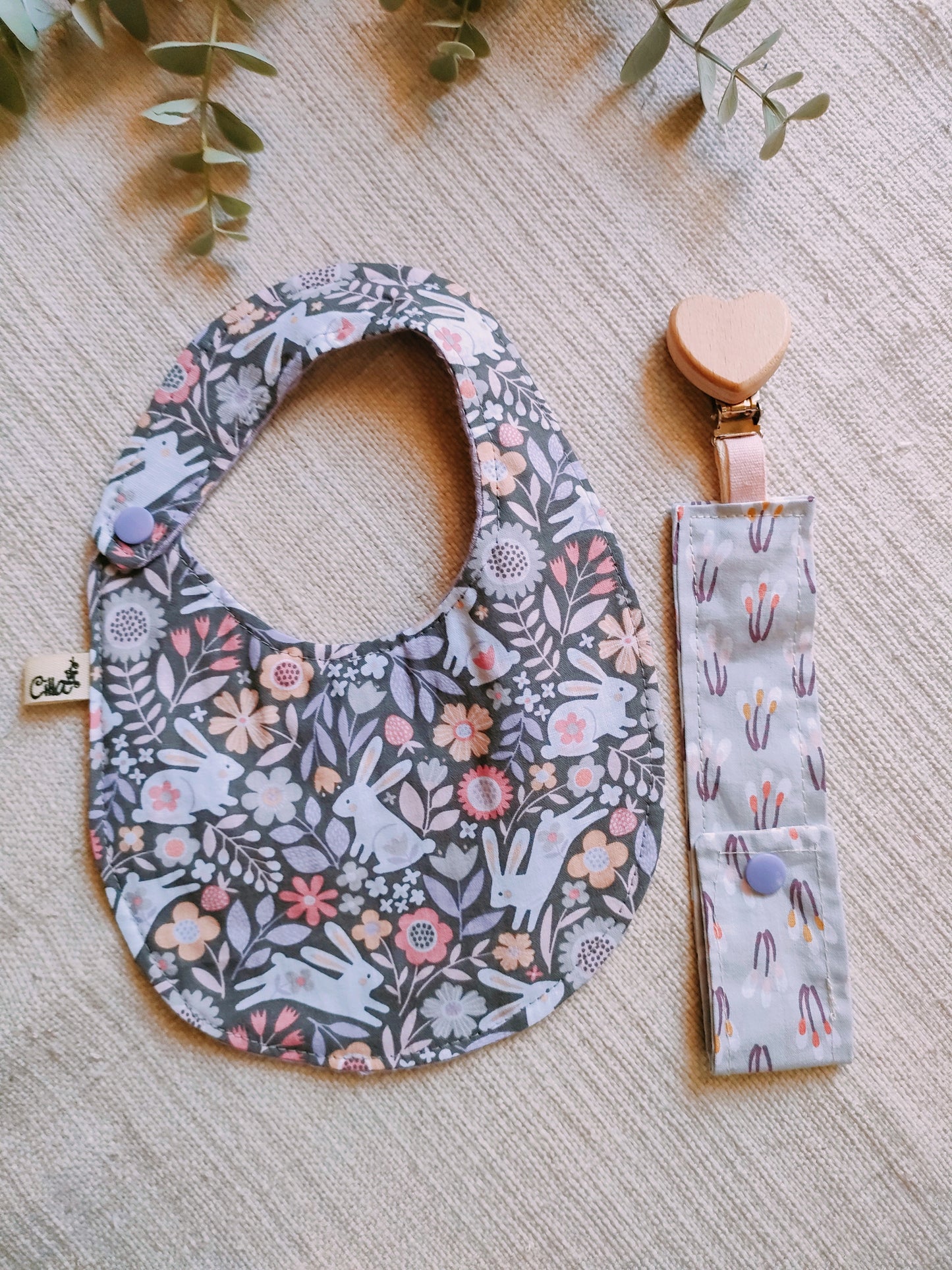 Set Nascita – Germoglio con clip in Legno