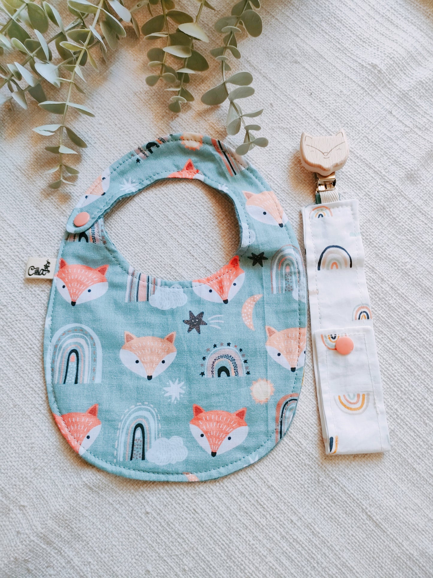 Set Nascita – Germoglio con clip in Legno