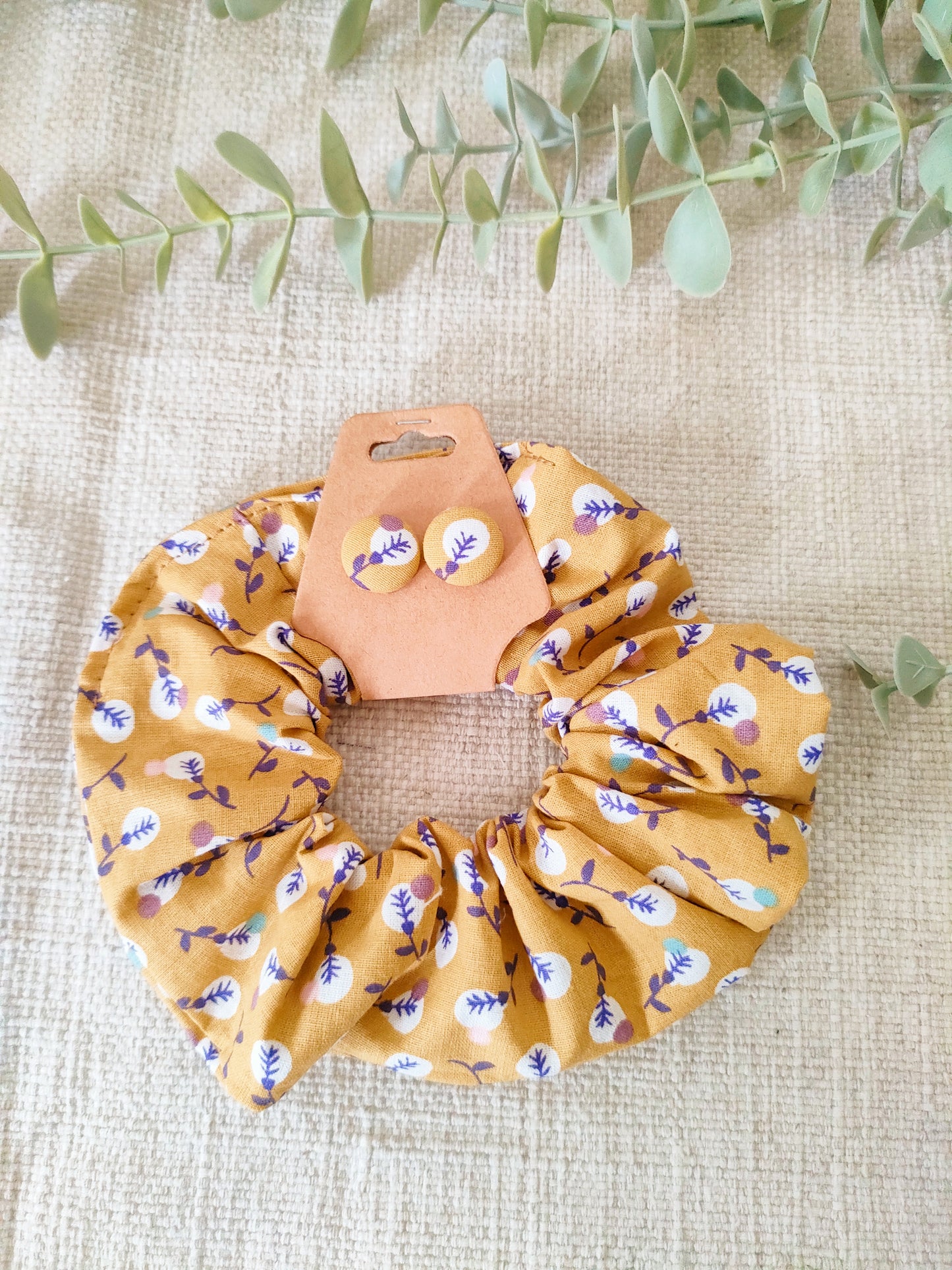 Set Gelsomino - Elastico e Orecchini - Cilla Le Petit Monde