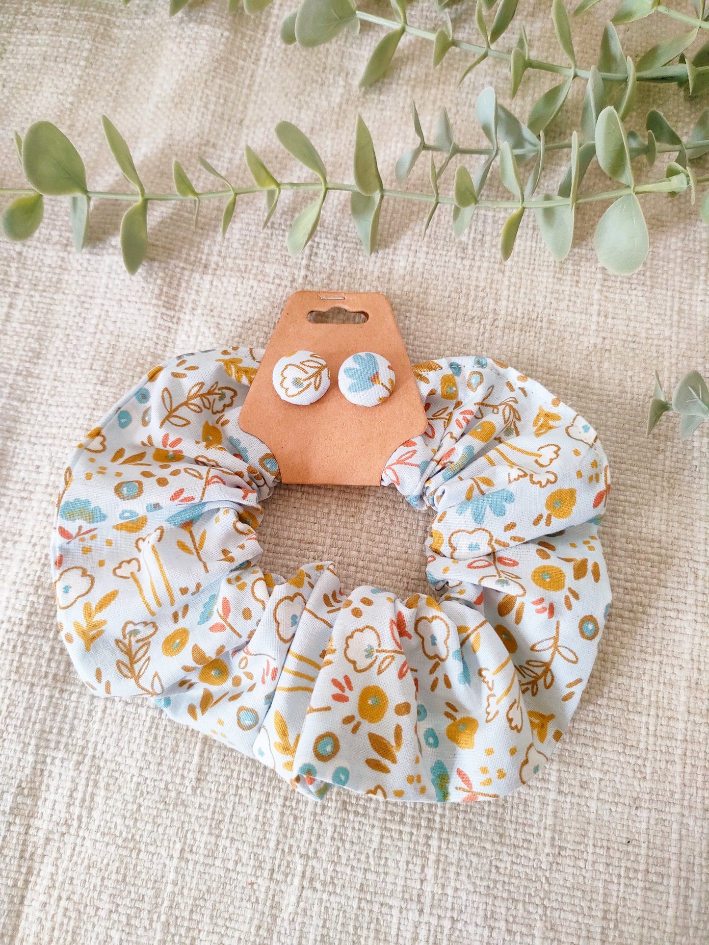 Set Gelsomino - Elastico e Orecchini - Cilla Le Petit Monde
