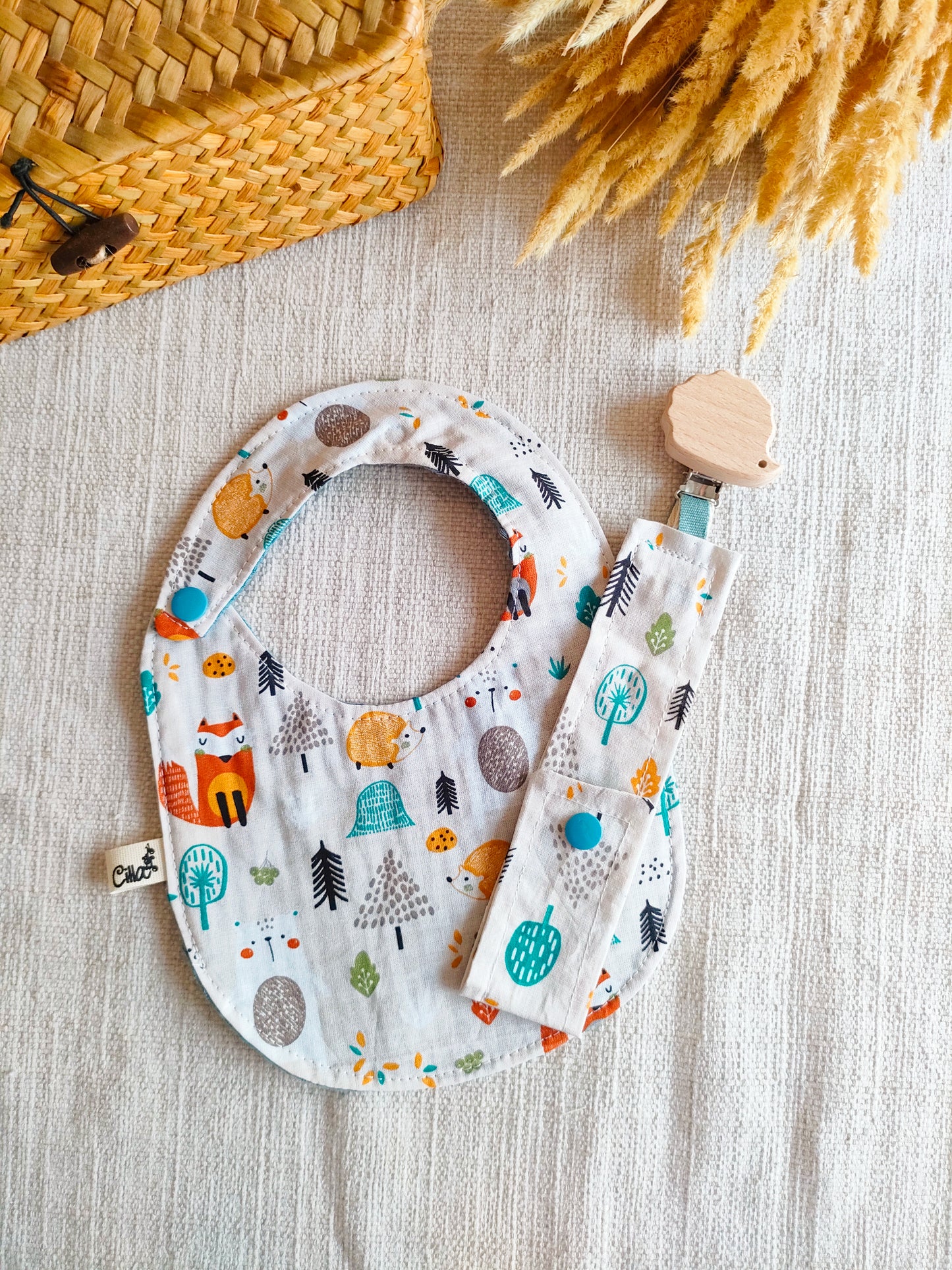 Set Nascita – Germoglio con clip in Legno
