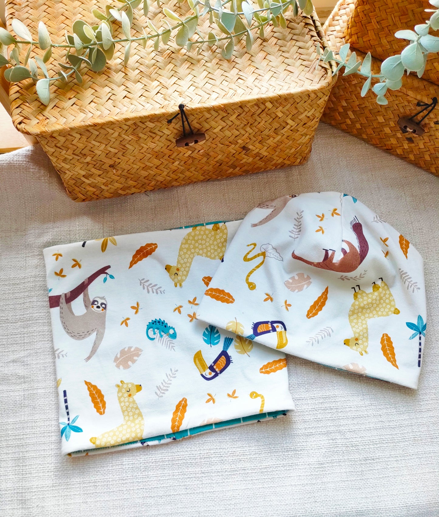 Set Cappello e Scaldacollo Bambini - Taglia 3/6+ anni - Cilla Le Petit Monde