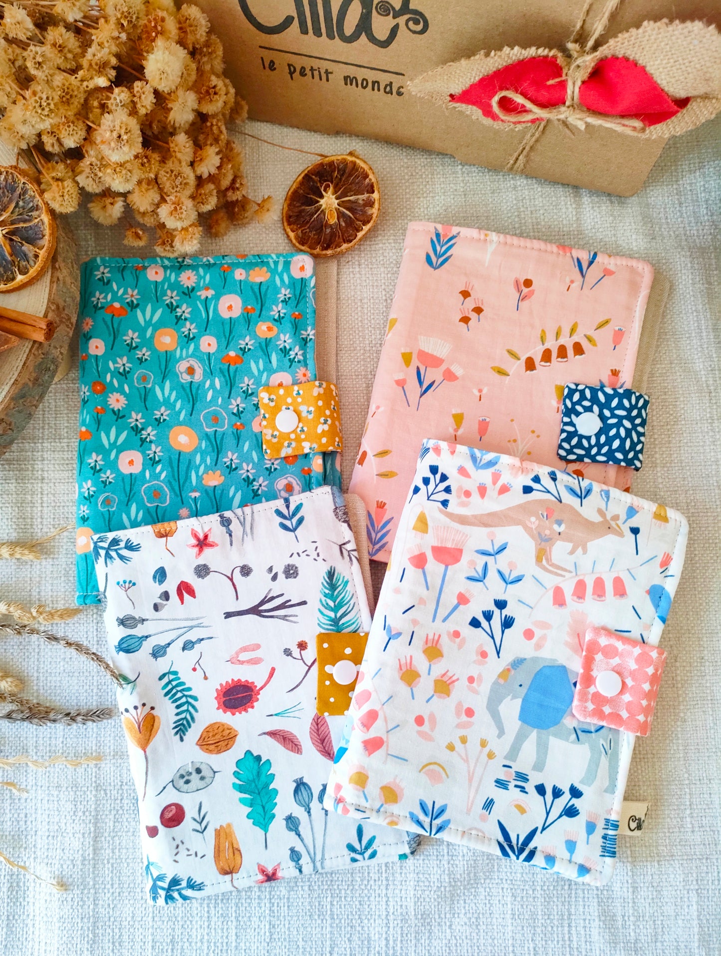 Kit Nomadina Organizzata - Cover Organizer per Notebook - Cilla Le Petit Monde