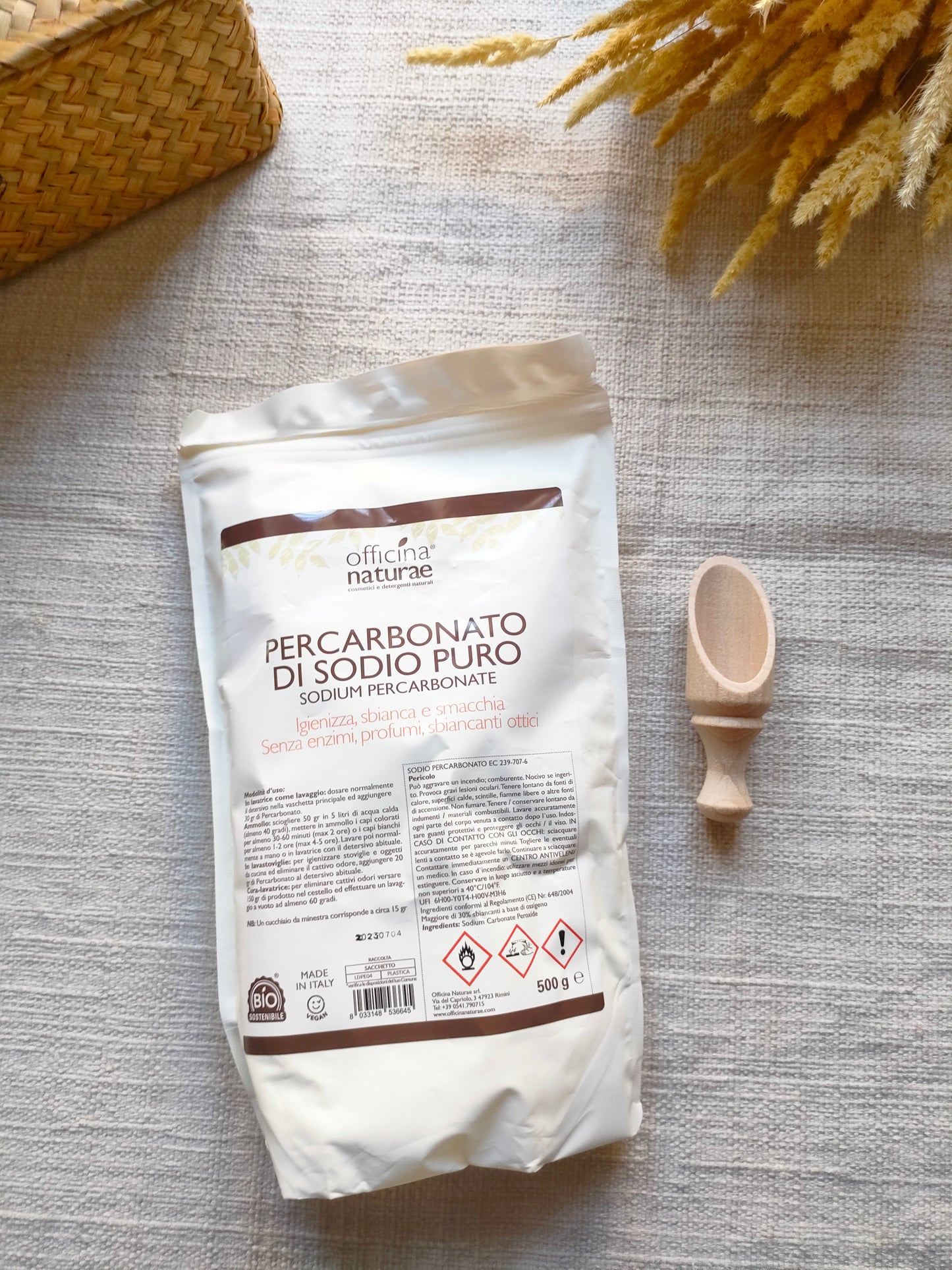 Percarbonato di Sodio Puro + DOSATORE OMAGGIO - Officina Naturae - Cilla Le Petit Monde