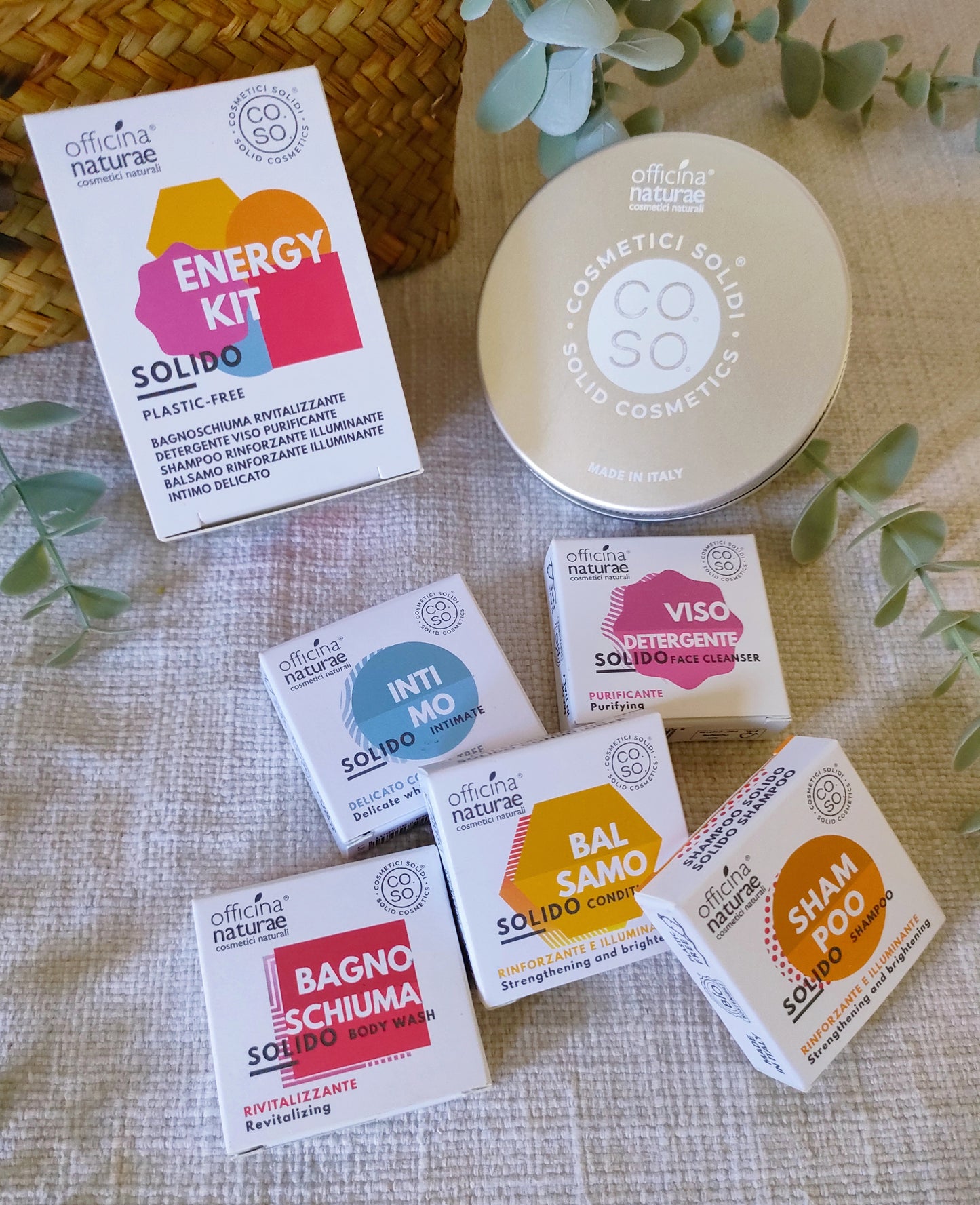 Kit Cosmetici Solidi Energy - Officina Naturae - Cilla Le Petit Monde