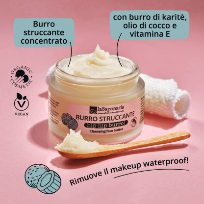 Hip Hip Burro! Burro struccante concentrato - La Saponaria - Cilla Le Petit Monde