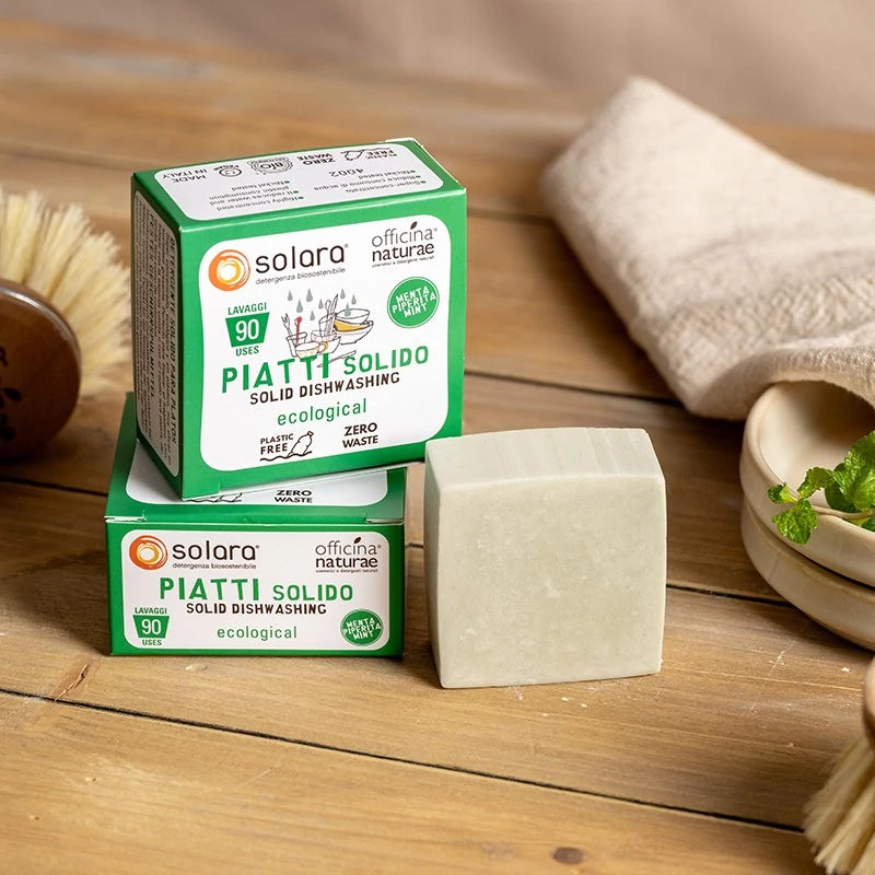 Detersivo Piatti Solido Menta Piperita - Officina Naturae - Cilla Le Petit Monde