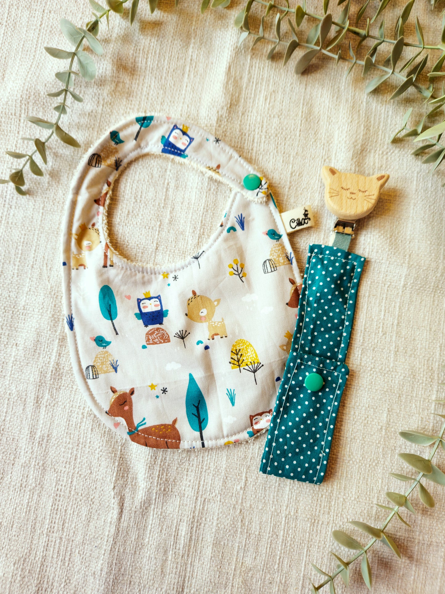 Set Nascita – Germoglio con clip in Legno