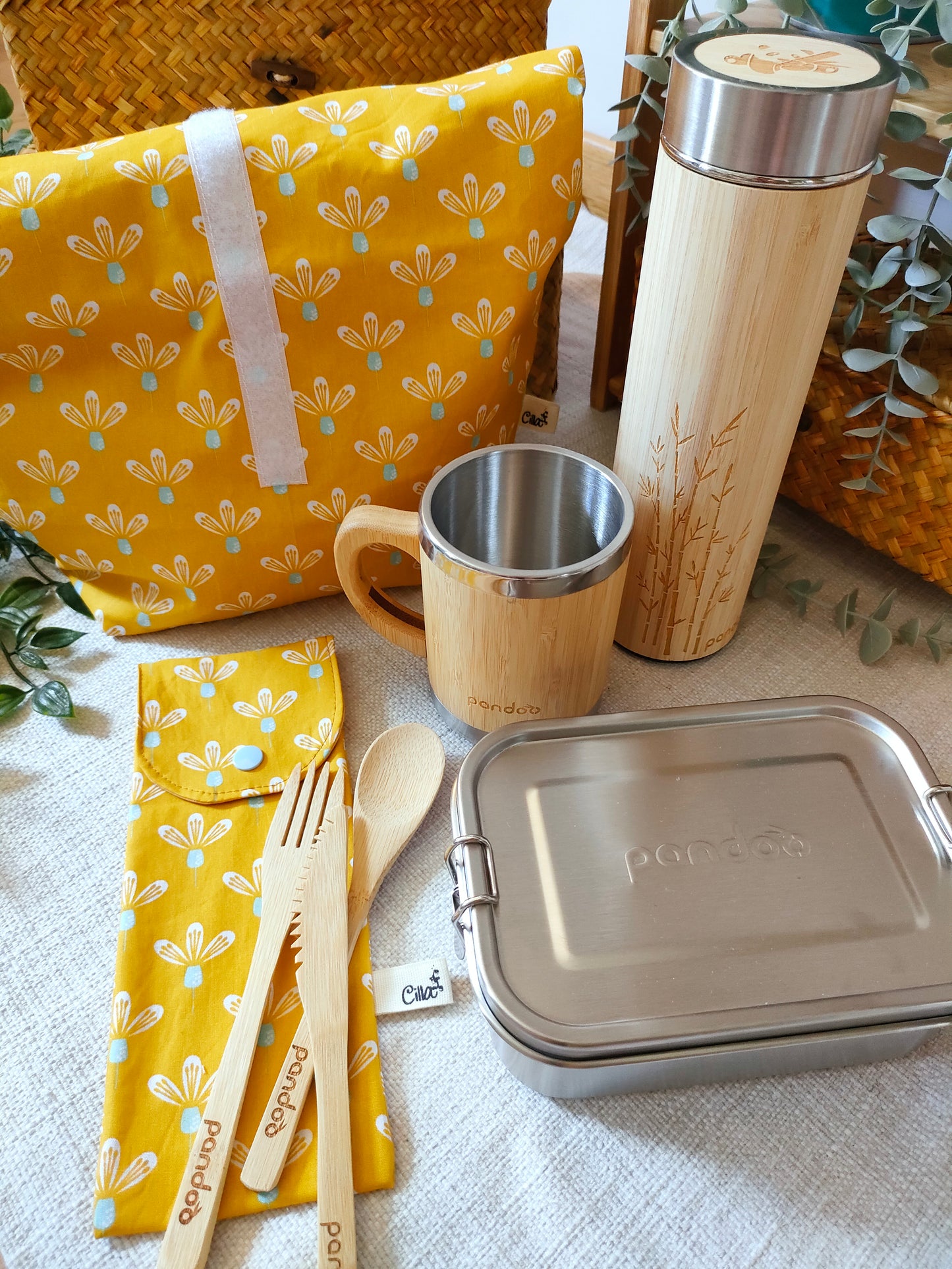 Lunch Bag - Borsa Porta Pranzo Impermeabile - Taglia L - Cilla Le Petit Monde