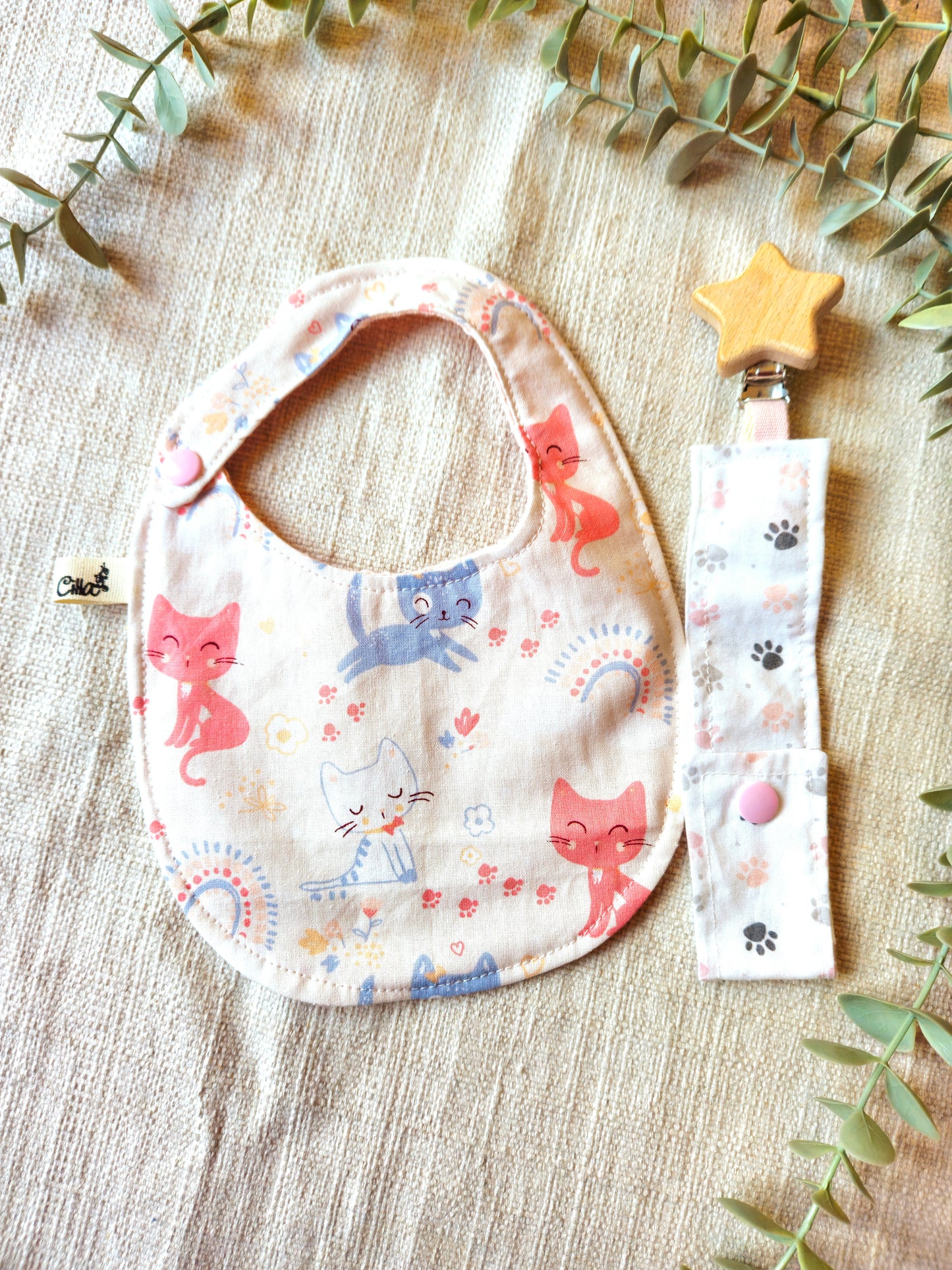 Set Nascita – Germoglio con clip in Legno