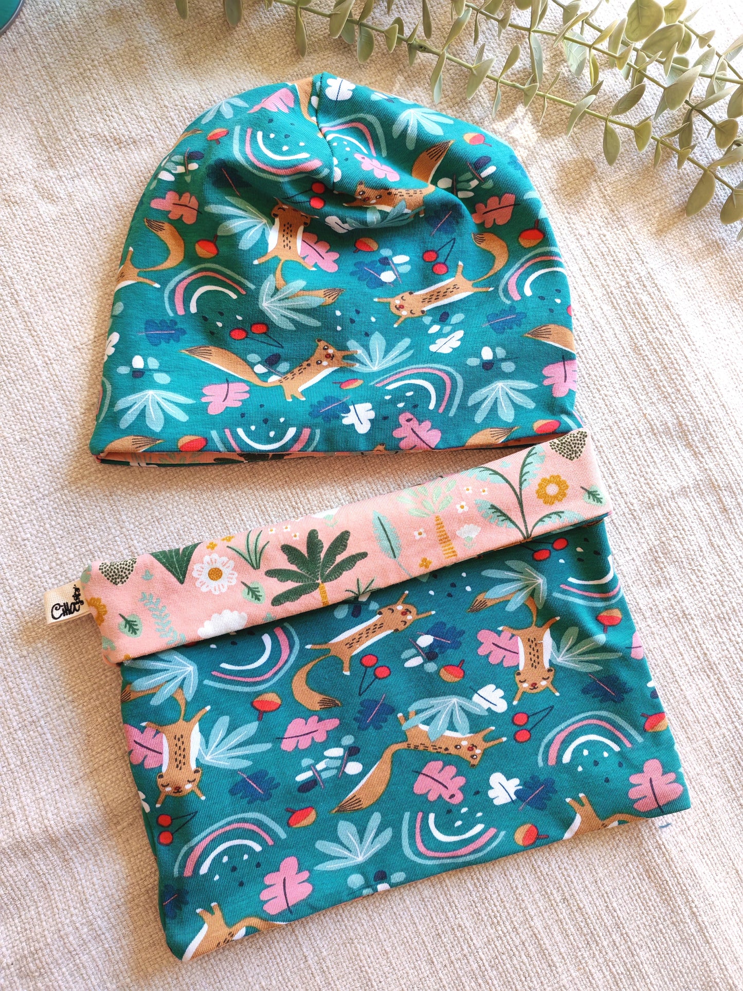 Set Cappello e Scaldacollo Bambini - Taglia 1-3 anni