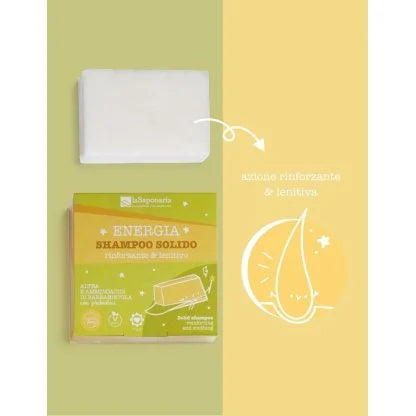 KIT PROMO Balsamo Ristrutturante - Shampoo Rinforzante- Solido - La Saponaria