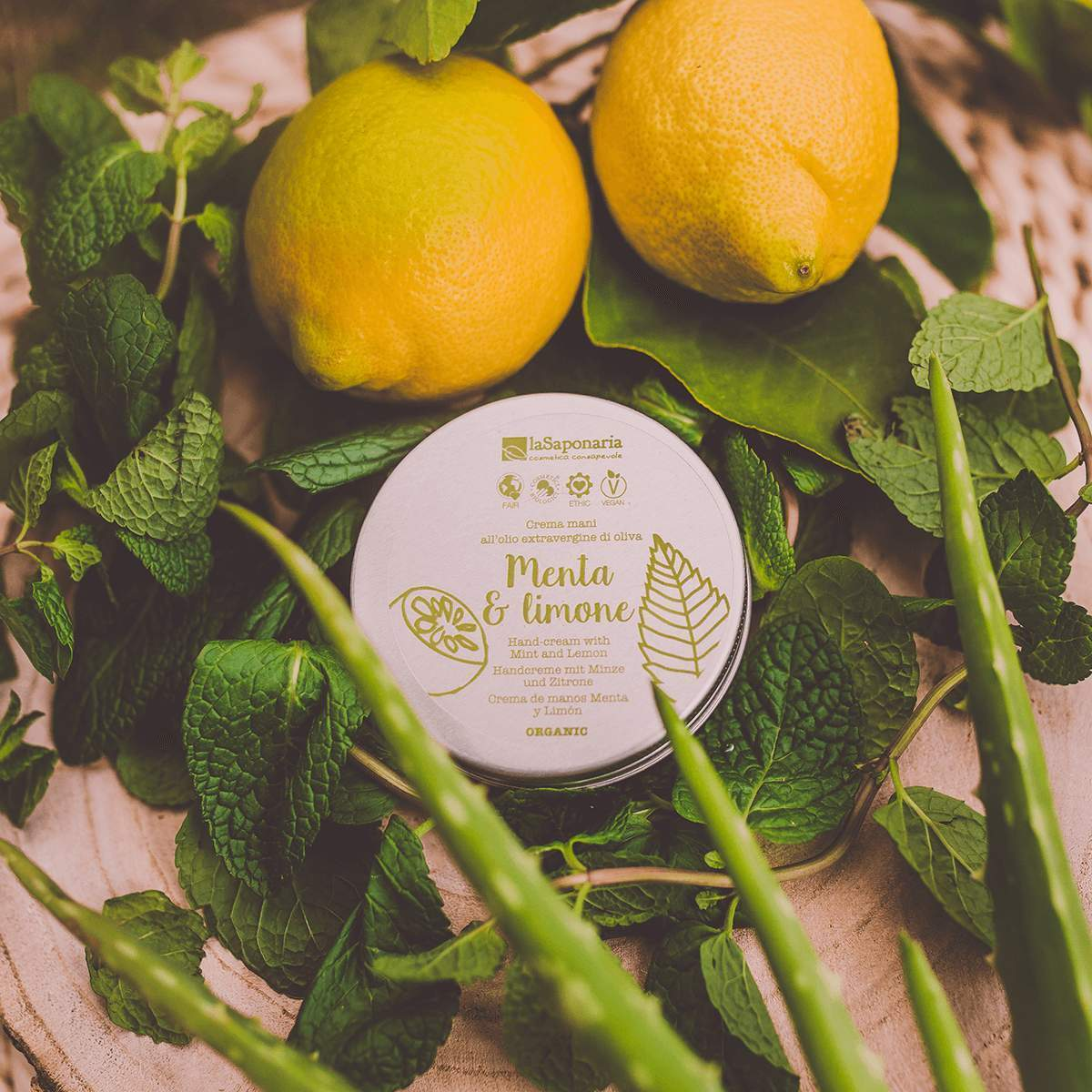 Crema Mani Menta e Limone - La Saponaria - Cilla Le Petit Monde
