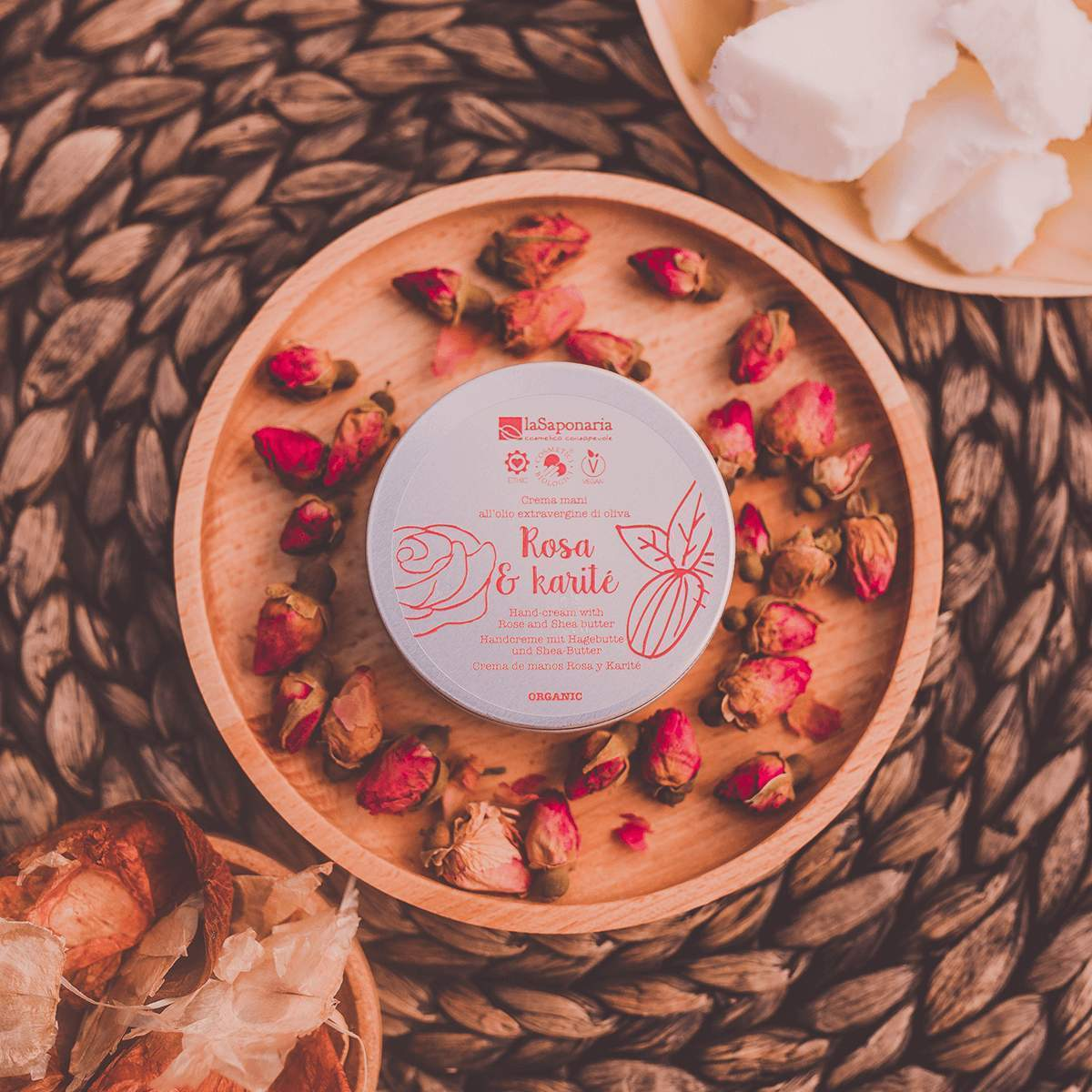 Crema Mani Rosa e Karité - La Saponaria - Cilla Le Petit Monde