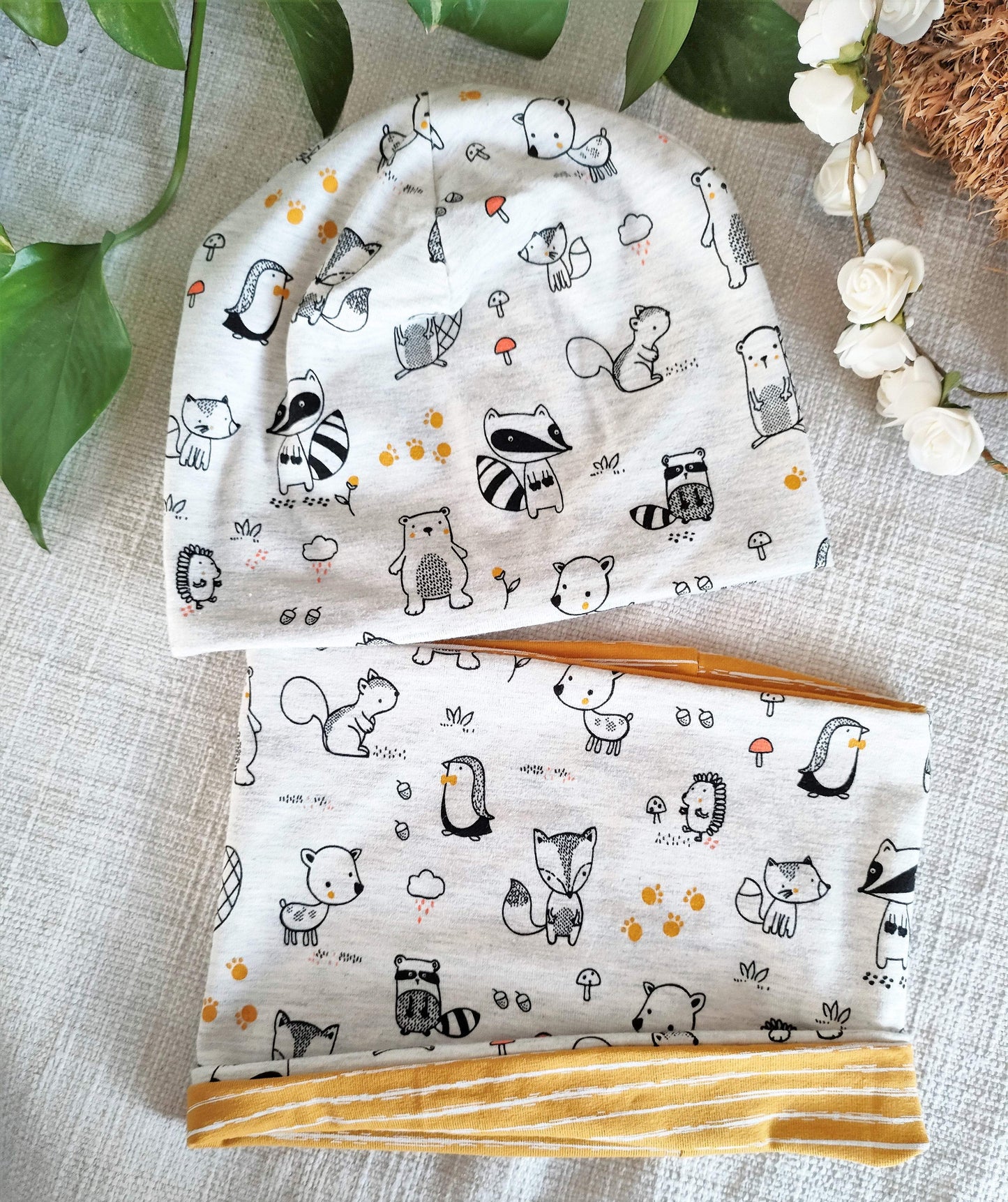 Set Cappello e Scaldacollo Bambini - Taglia 1-3 anni-Cilla le Petit Monde-bambini,cappello,scaldacollo