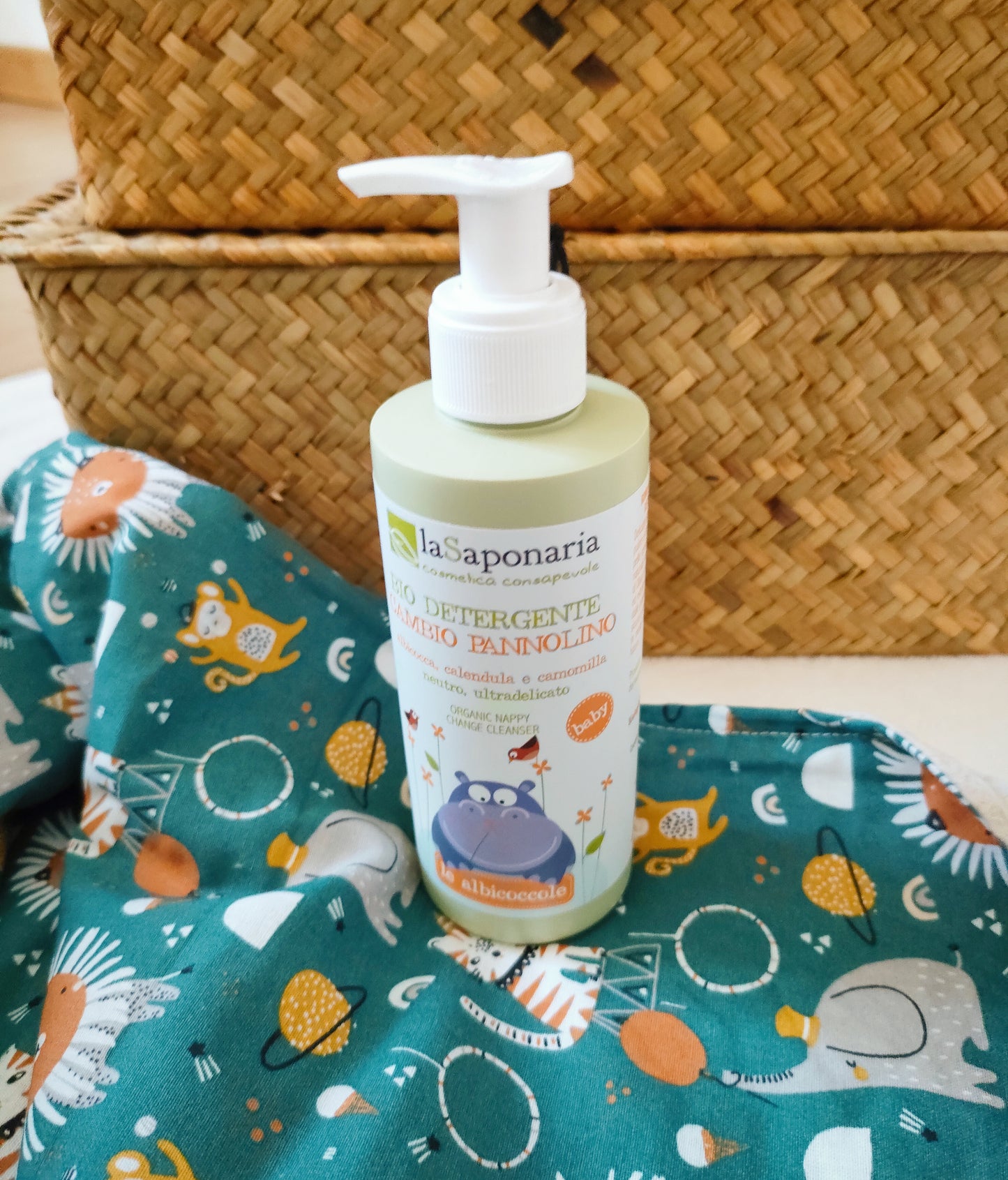 Detergente Cambio Pannolino - La Saponaria-La Saponaria-bambini,cambio pannolino,detergente,detergente bambini
