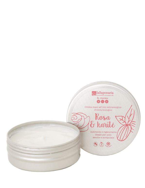 Crema Mani Rosa e Karité - La Saponaria - Cilla Le Petit Monde