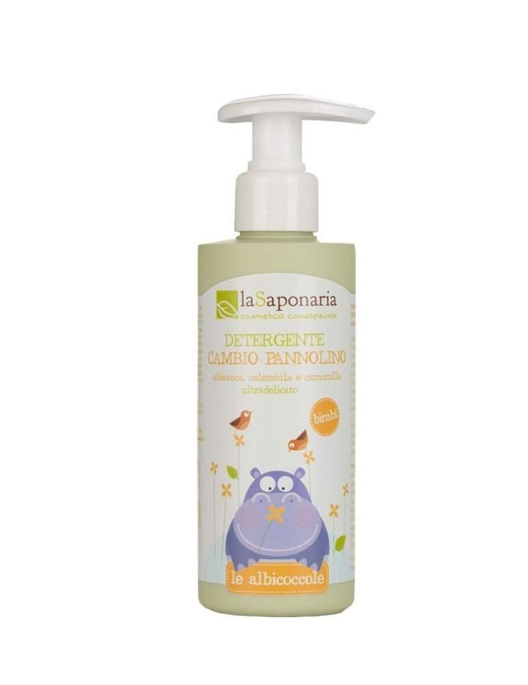 Detergente Cambio Pannolino - La Saponaria-La Saponaria-bambini,cambio pannolino,detergente,detergente bambini