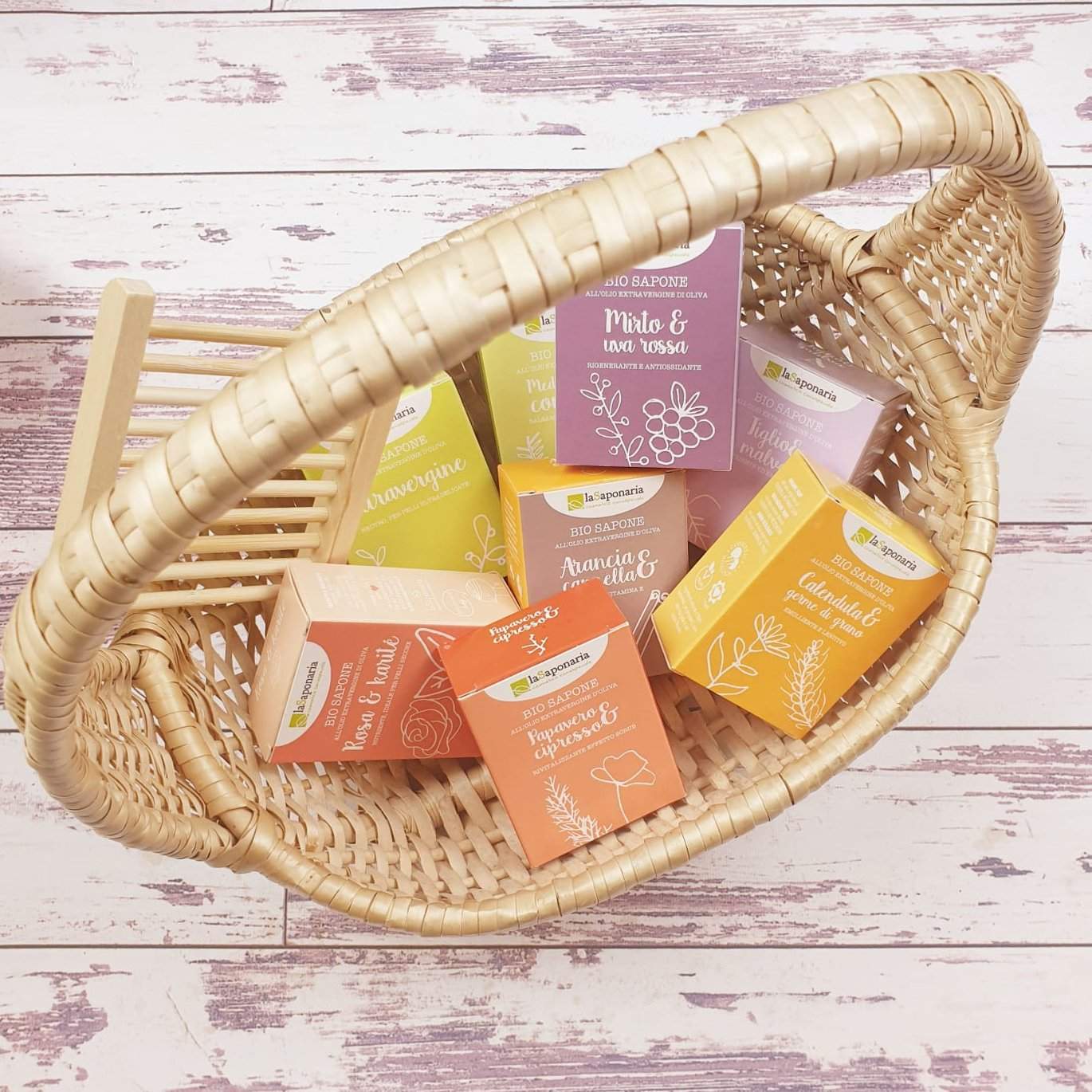 Sapone Calendula e Germe di Grano - La Saponaria-La Saponaria-corpo,sapone,viso