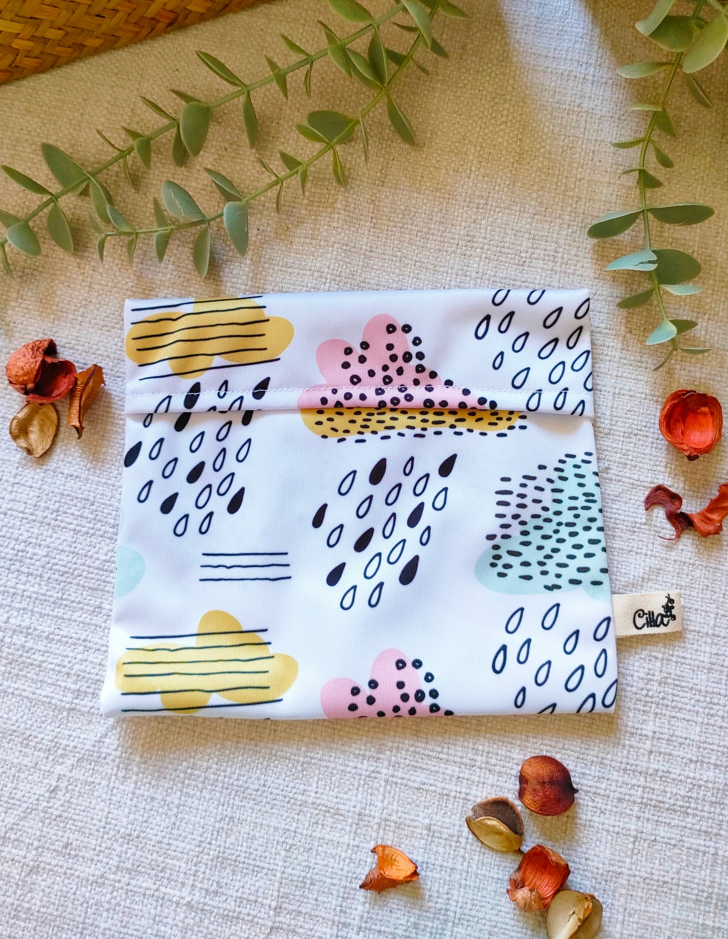 Wet-Snack Bag - Sacchetta Impermeabile Riutilizzabile - Taglia M - Cilla Le Petit Monde 