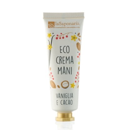 Crema mani Vaniglia e Cacao - La Saponaria