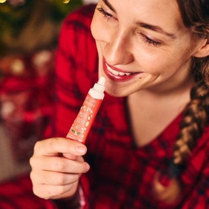 Lip gloss Glow - Mandorle & Frutti Rossi - La Saponaria