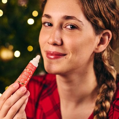 Lip gloss Glow - Mandorle & Frutti Rossi - La Saponaria