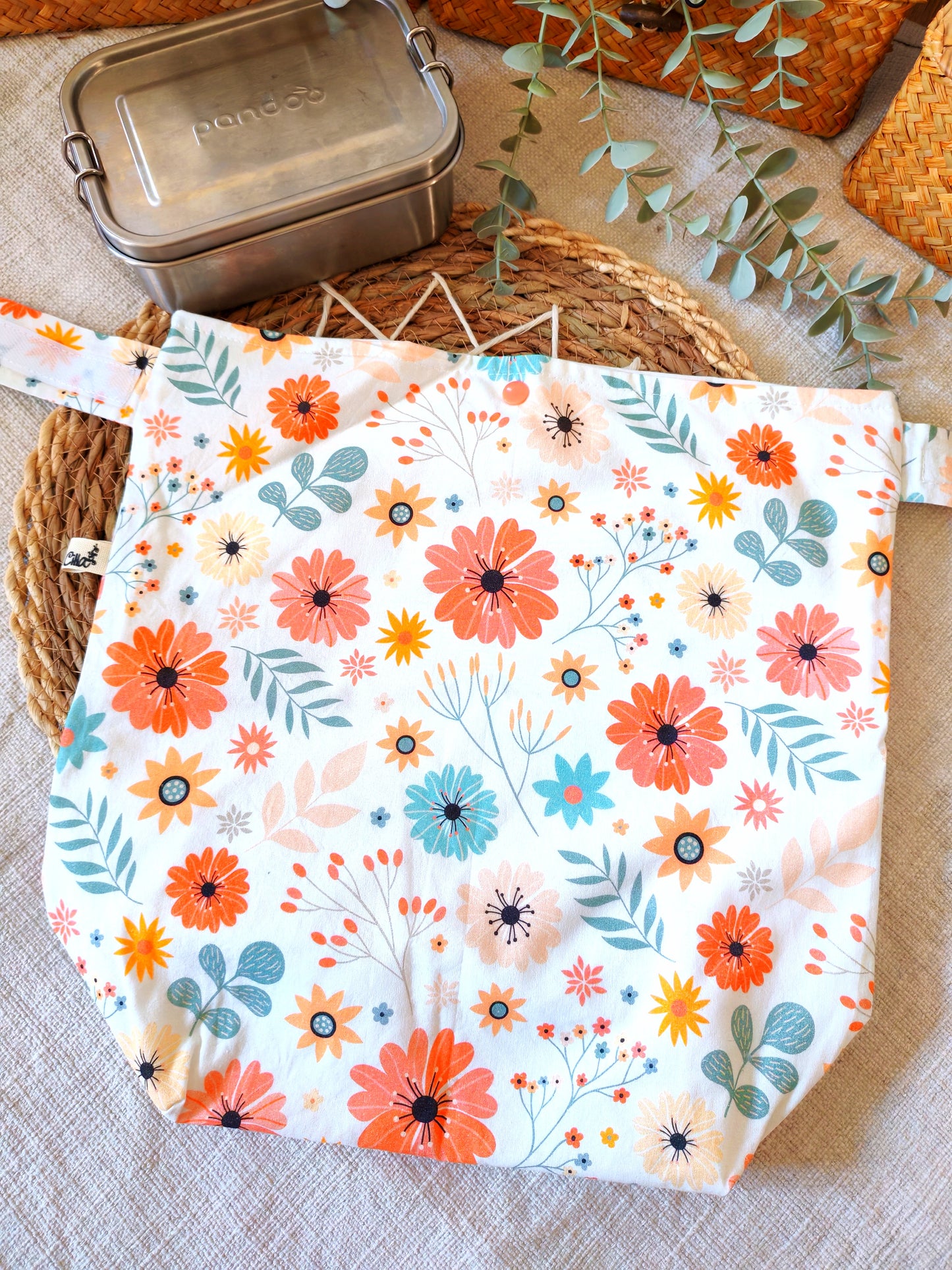 Lunch Bag con Manico – Borsa Porta Pranzo Impermeabile