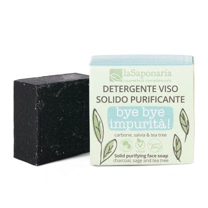 Detergente Viso Purificante Solido Bye Bye Impurità - La Saponaria
