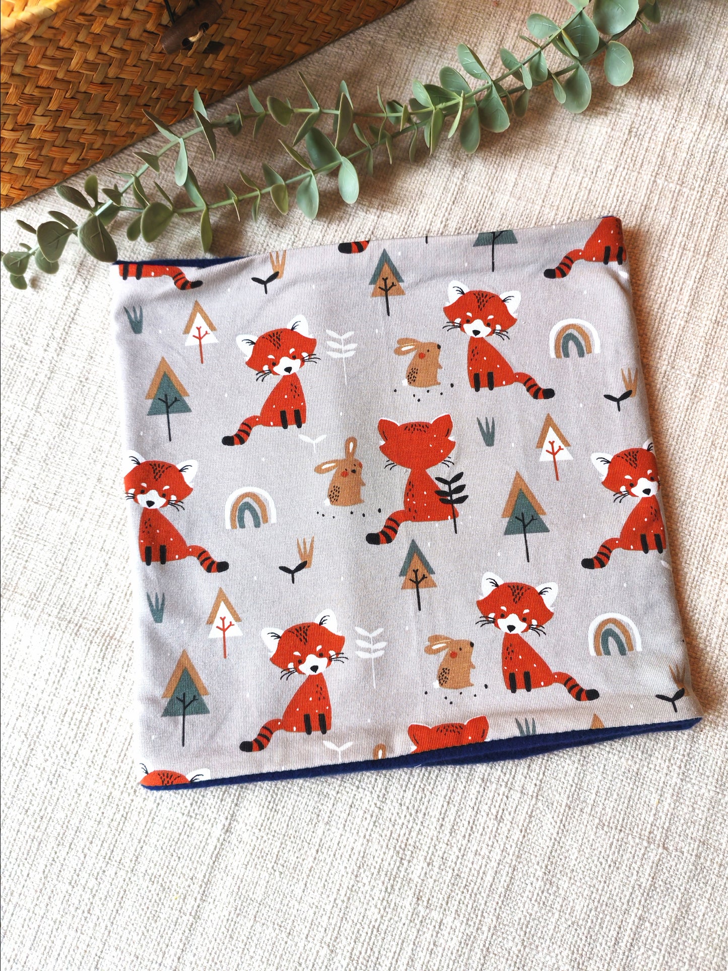 Cappello e Scaldacollo per Bambini in Pile di cotone - Taglia 1-6+ anni