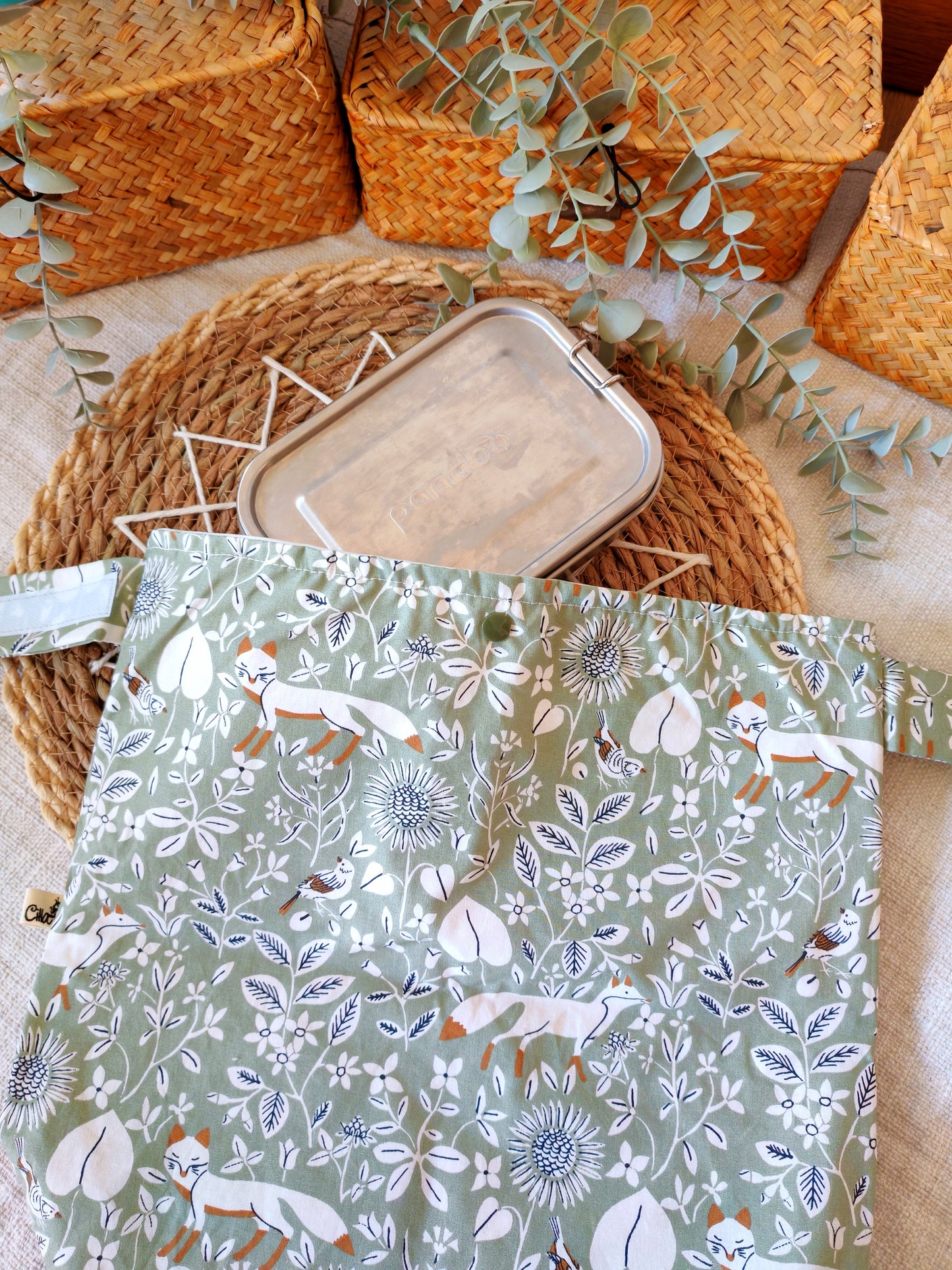 Lunch Bag con Manico – Borsa Porta Pranzo Impermeabile