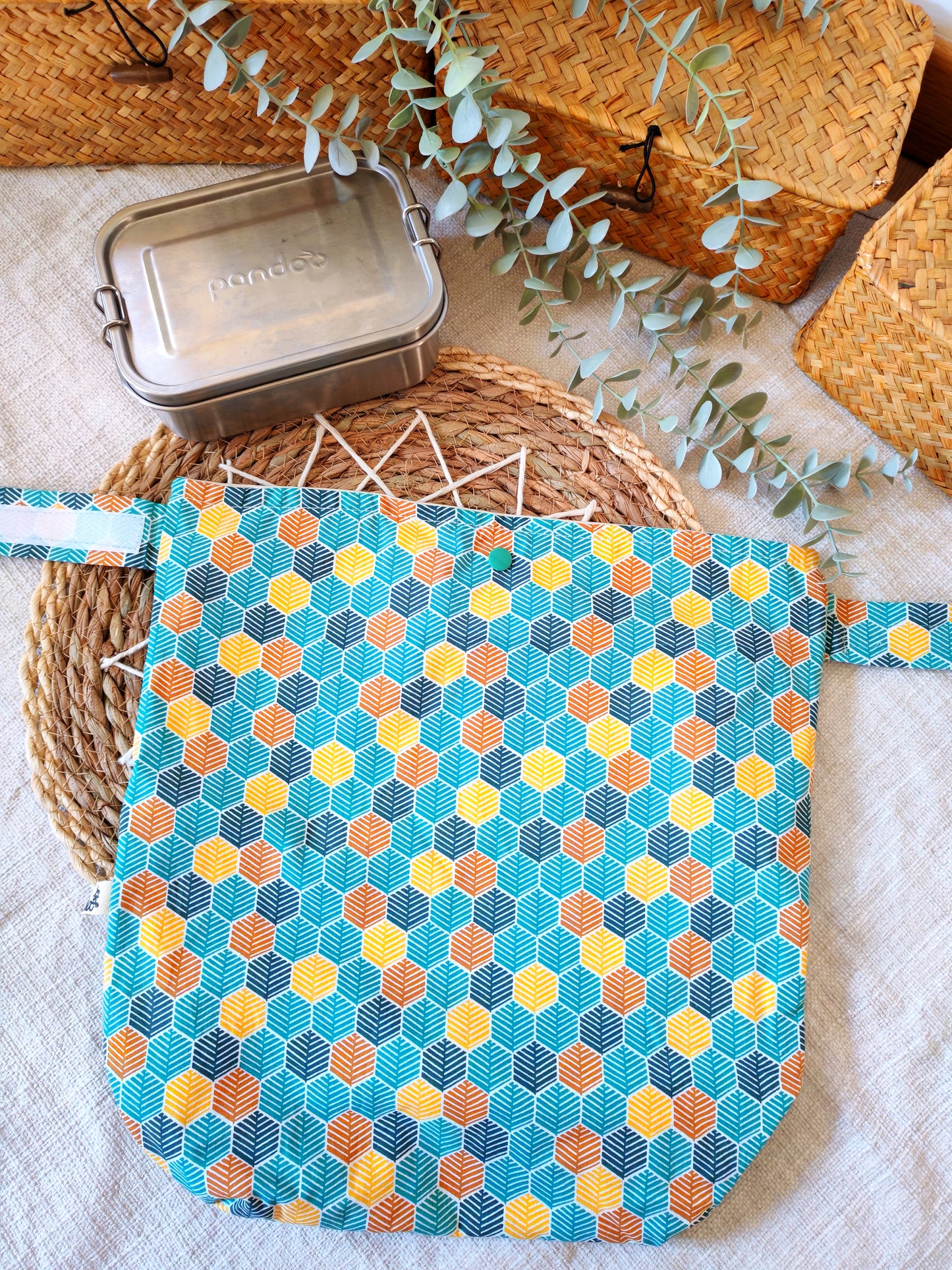 Lunch Bag con Manico – Borsa Porta Pranzo Impermeabile