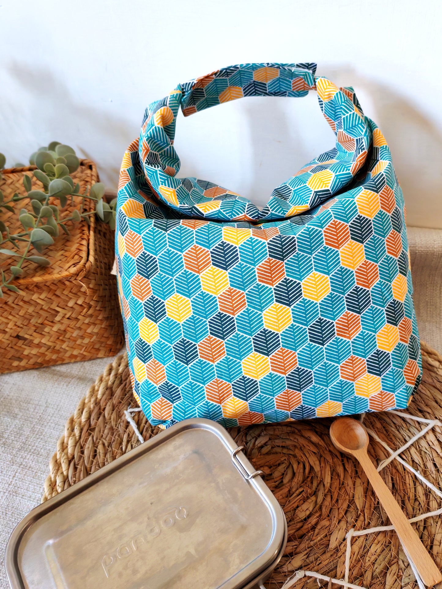 Lunch Bag con Manico – Borsa Porta Pranzo Impermeabile