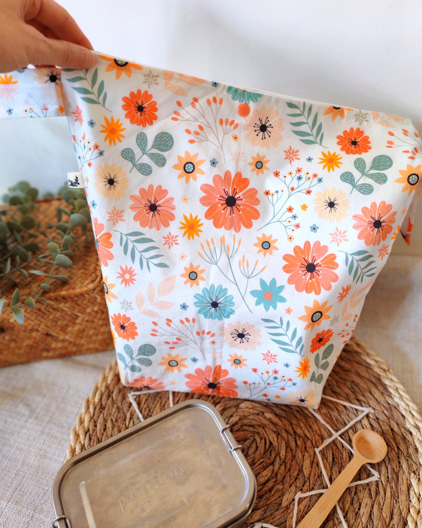 Lunch Bag con Manico – Borsa Porta Pranzo Impermeabile