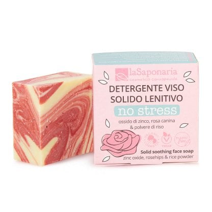 Detergente Viso Lenitivo Solido No Stress - La Saponaria
