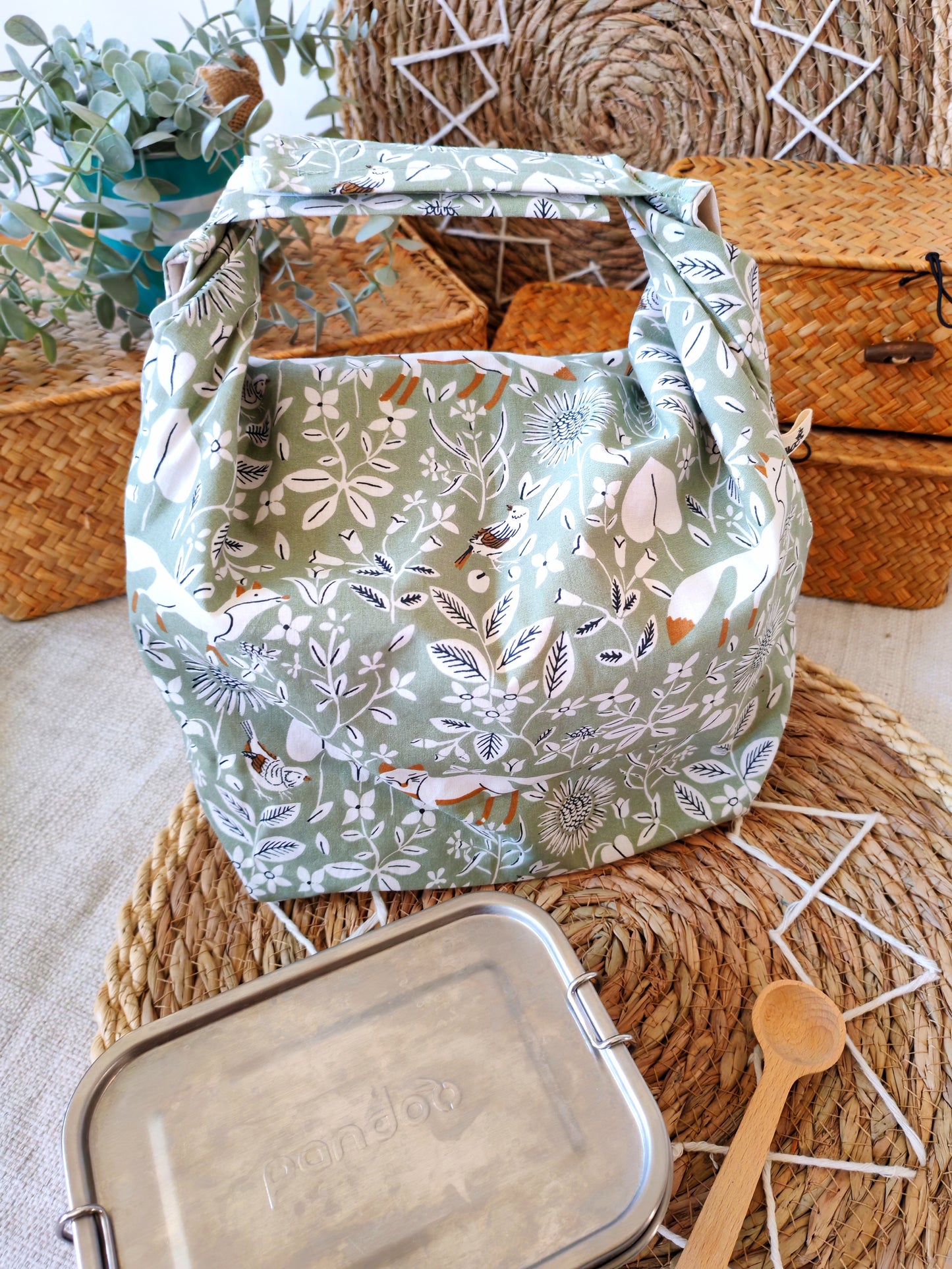 Lunch Bag con Manico – Borsa Porta Pranzo Impermeabile