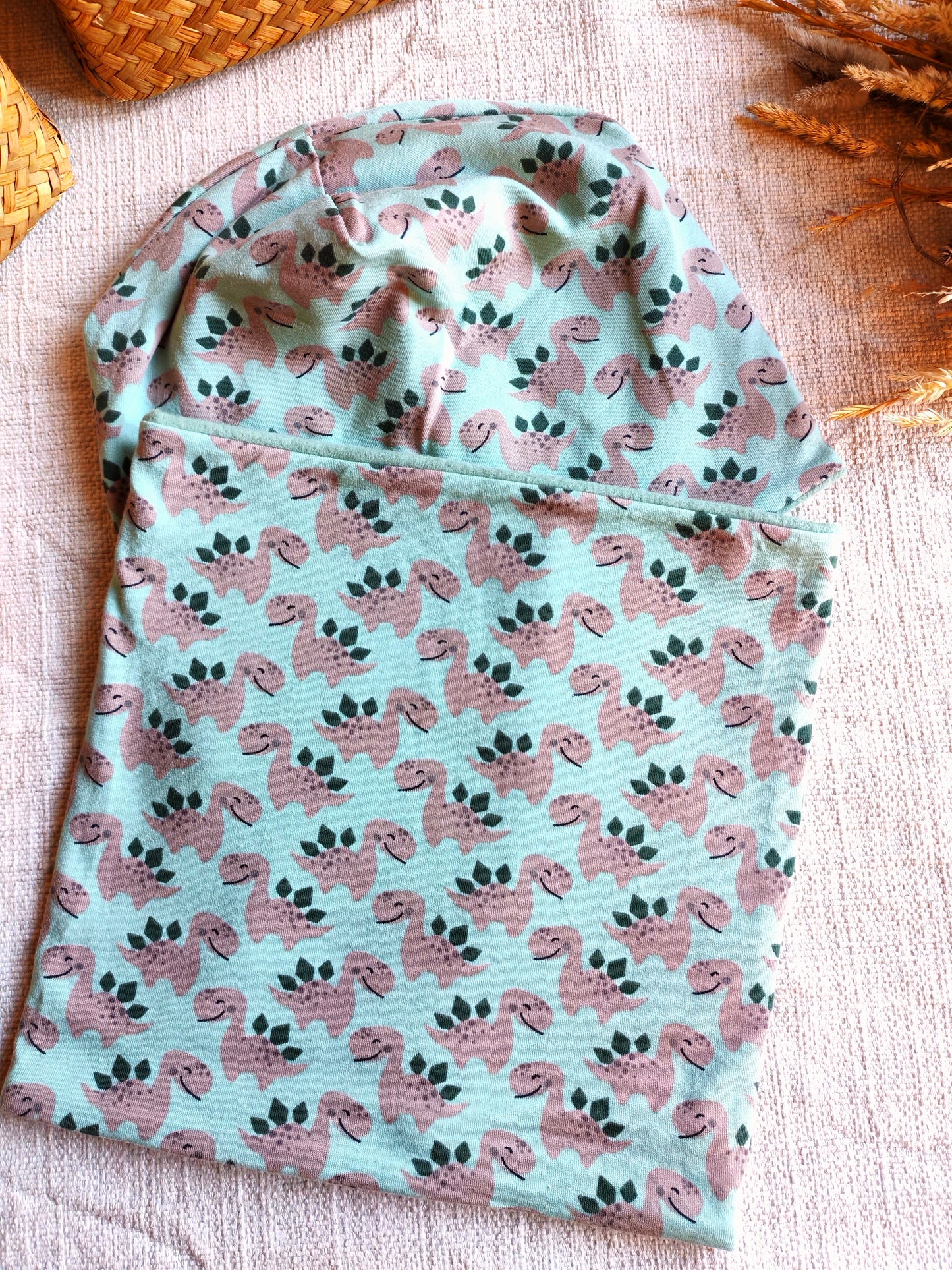 Set Cappello e Scaldacollo -  Felpa di cotone - Taglia 3-6+ anni