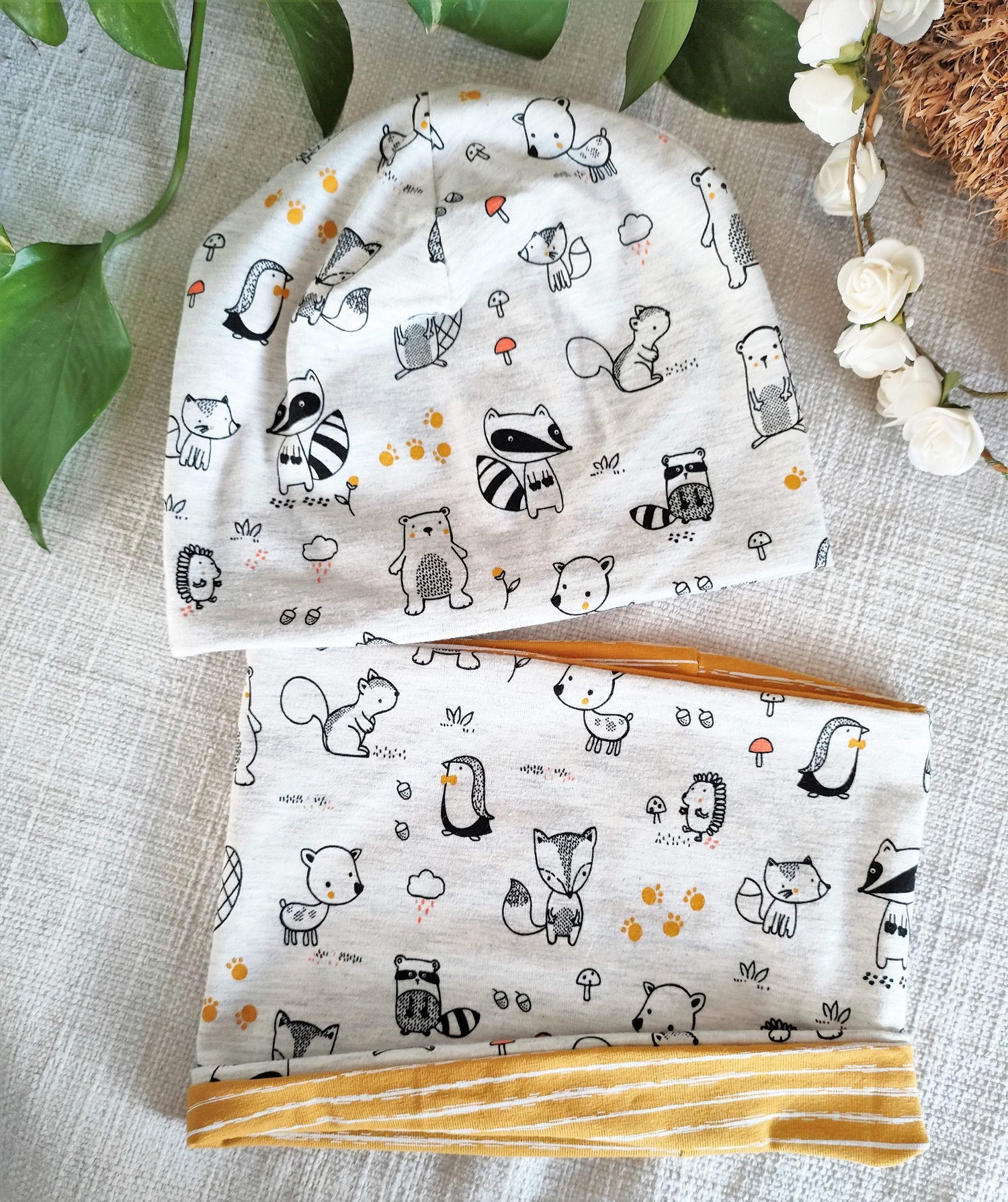 Set Cappello e Scaldacollo Bambini - Taglia 1-3 anni-Cilla le Petit Monde-bambini,cappello,scaldacollo