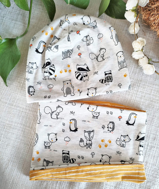 Set Cappello e Scaldacollo Bambini - Taglia 1-3 anni - Cilla Le Petit Monde 