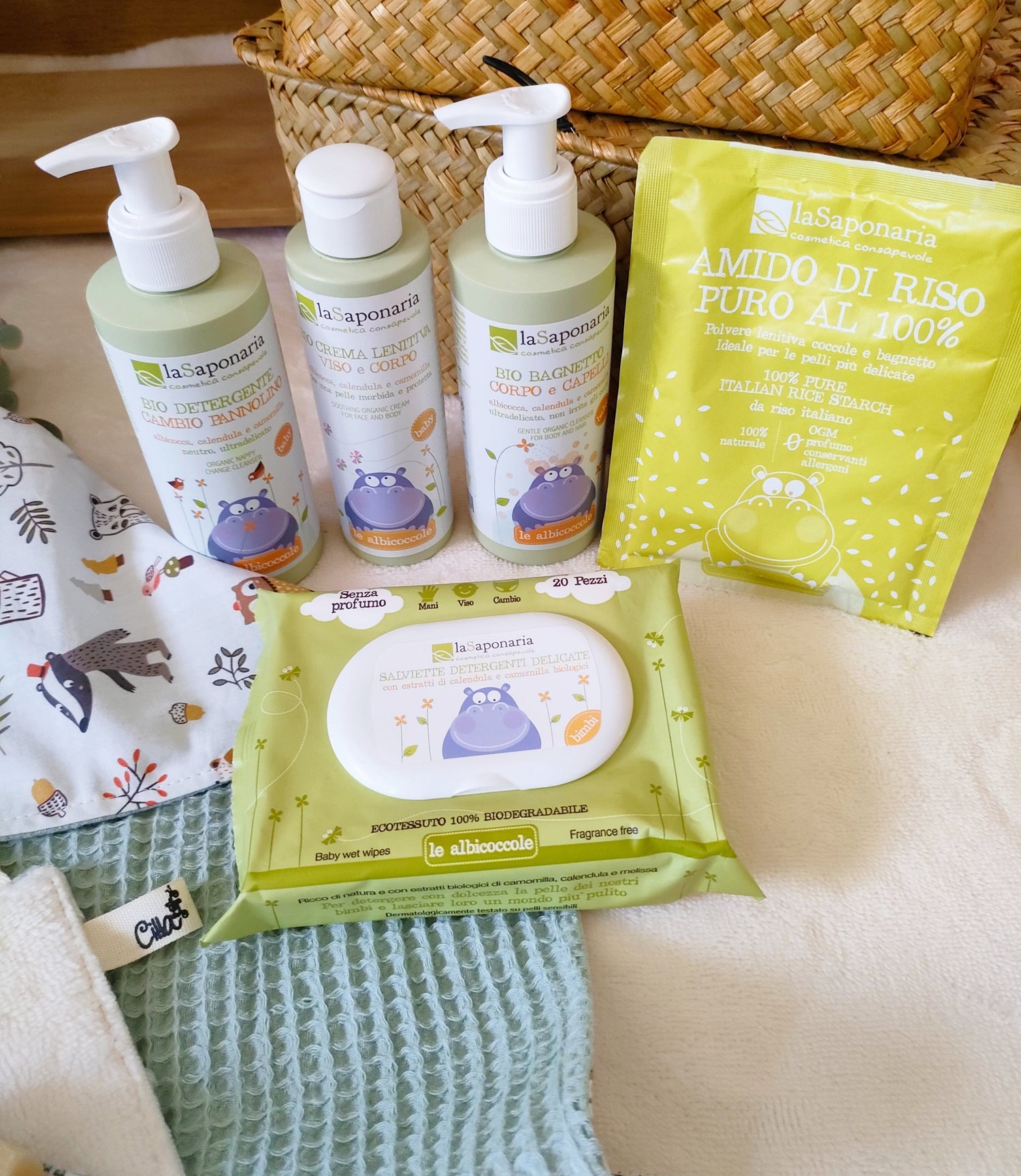 Detergente Cambio Pannolino - La Saponaria-La Saponaria-bambini,cambio pannolino,detergente,detergente bambini