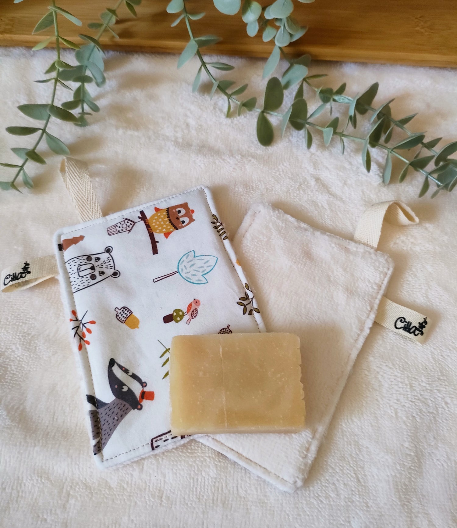 Spugna Corpo Baby in Bambù-Cilla le Petit Monde-accessori,bagno,bambini,spugna